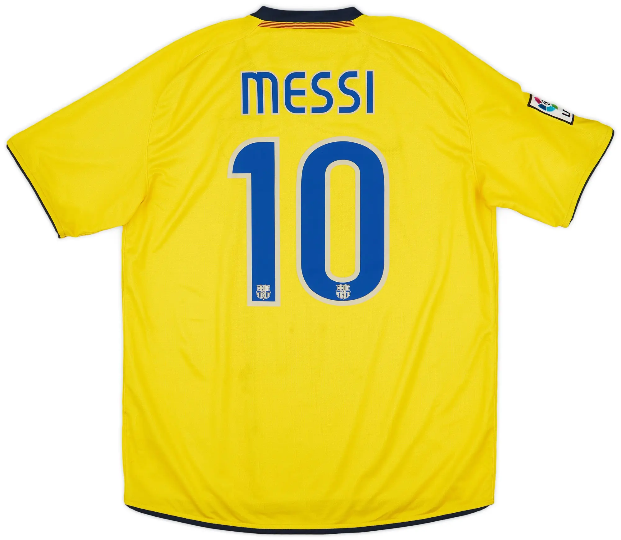 Nike 2008-10 Barcelona Away Shirt Messi #10 - 6/10 - (L)