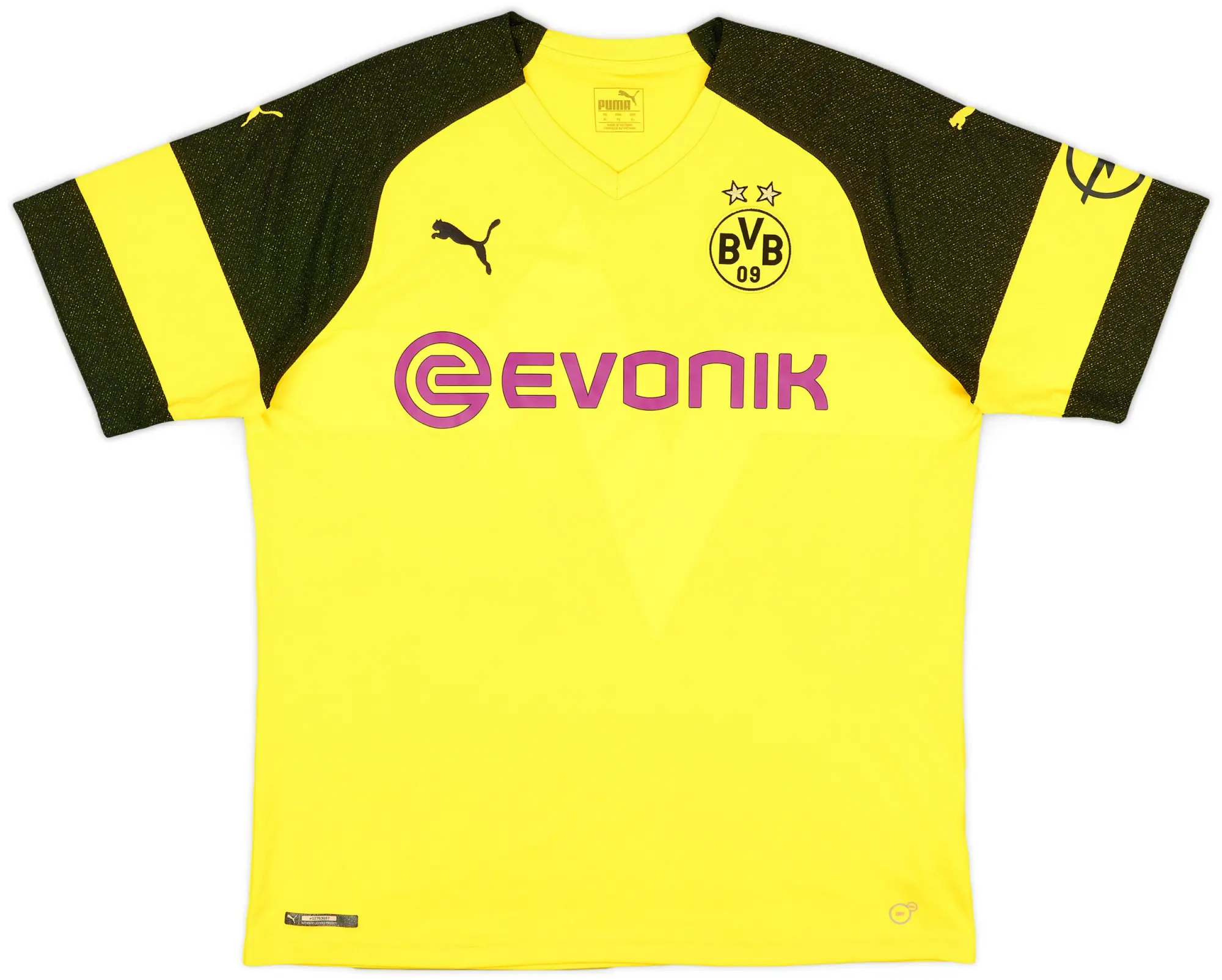 Puma 2018-19 Borussia Dortmund Home Shirt - 8/10 - (XL)