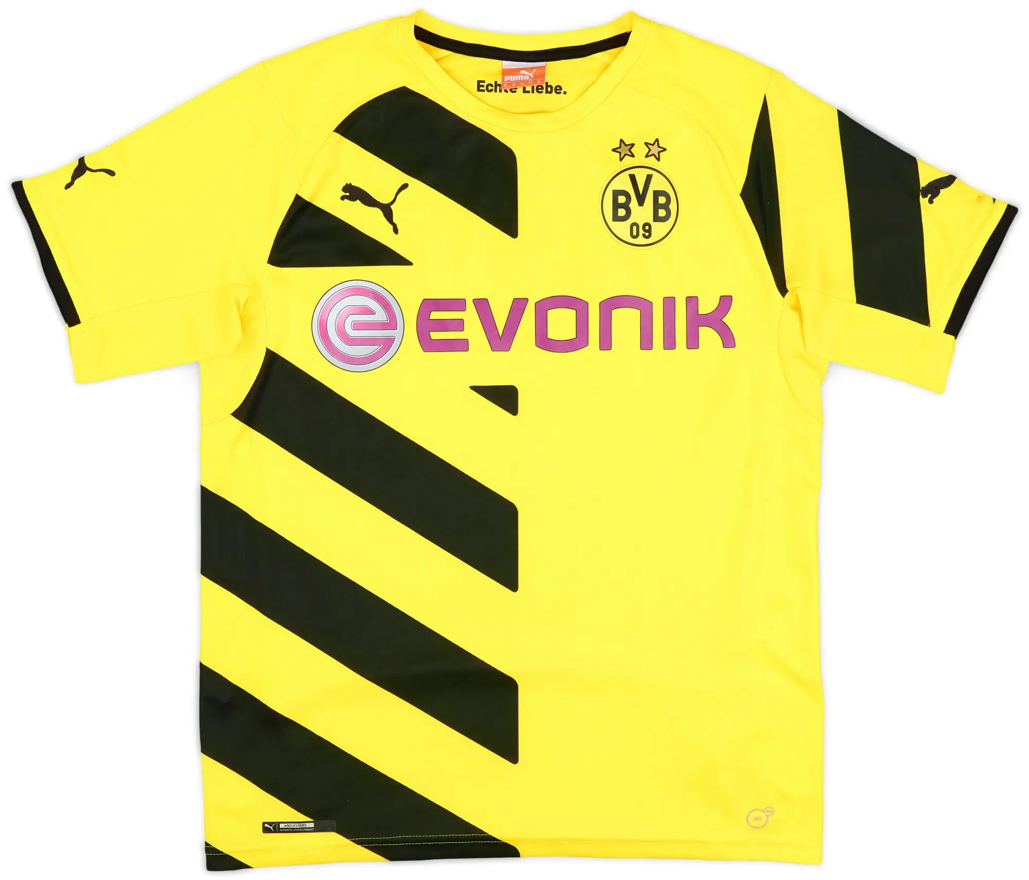 Puma 2014-15 Borussia Dortmund Home Shirt - 7/10 - (M)