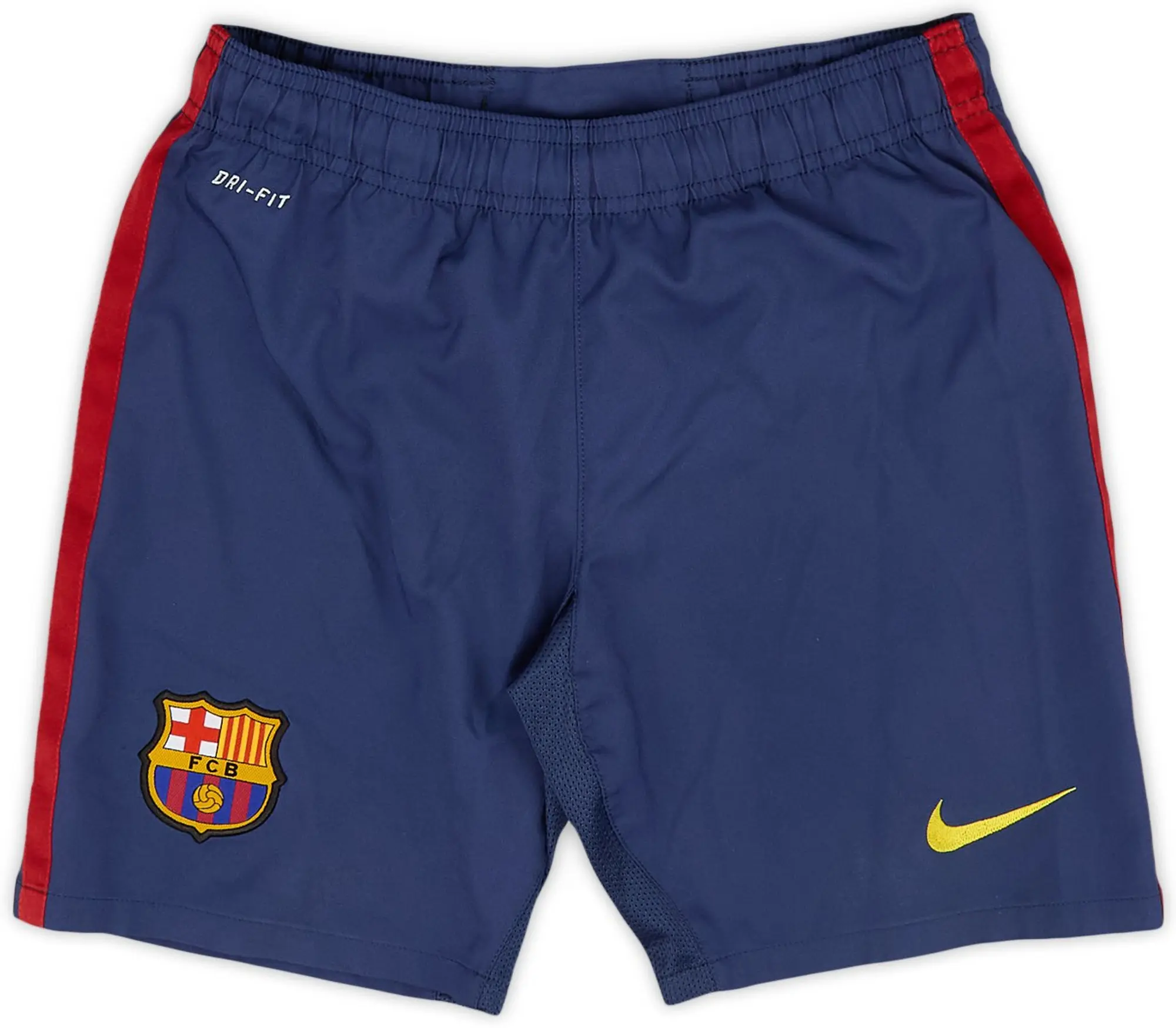 Nike 2012-13 Barcelona Home Shorts - 8/10 - (S.Boys)