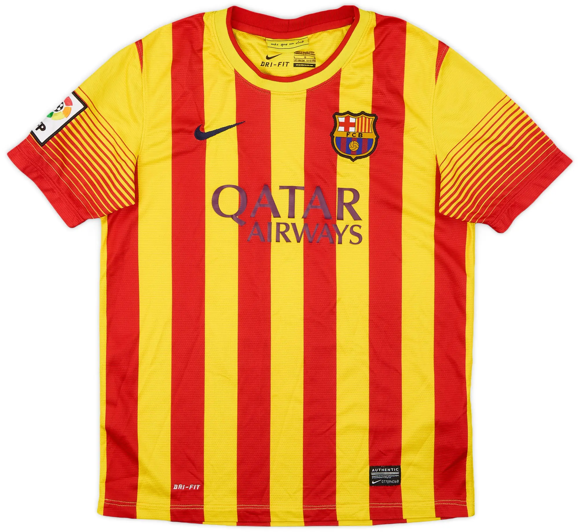 Nike 2013-15 Barcelona Away Shirt - 8/10 - (L.Boys)