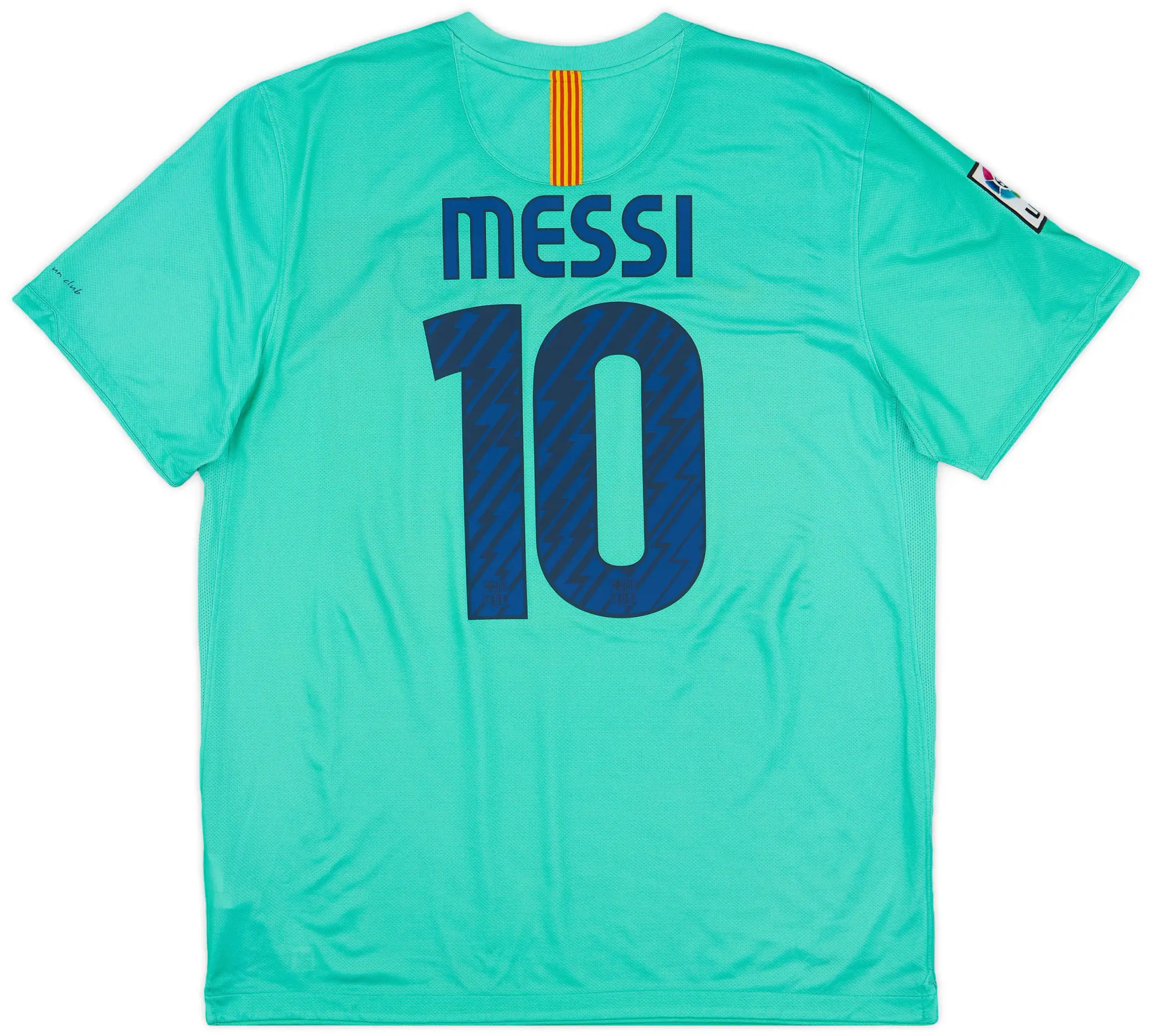 Nike 2010-11 Barcelona Away Shirt Messi #10 - 8/10 - (XL)