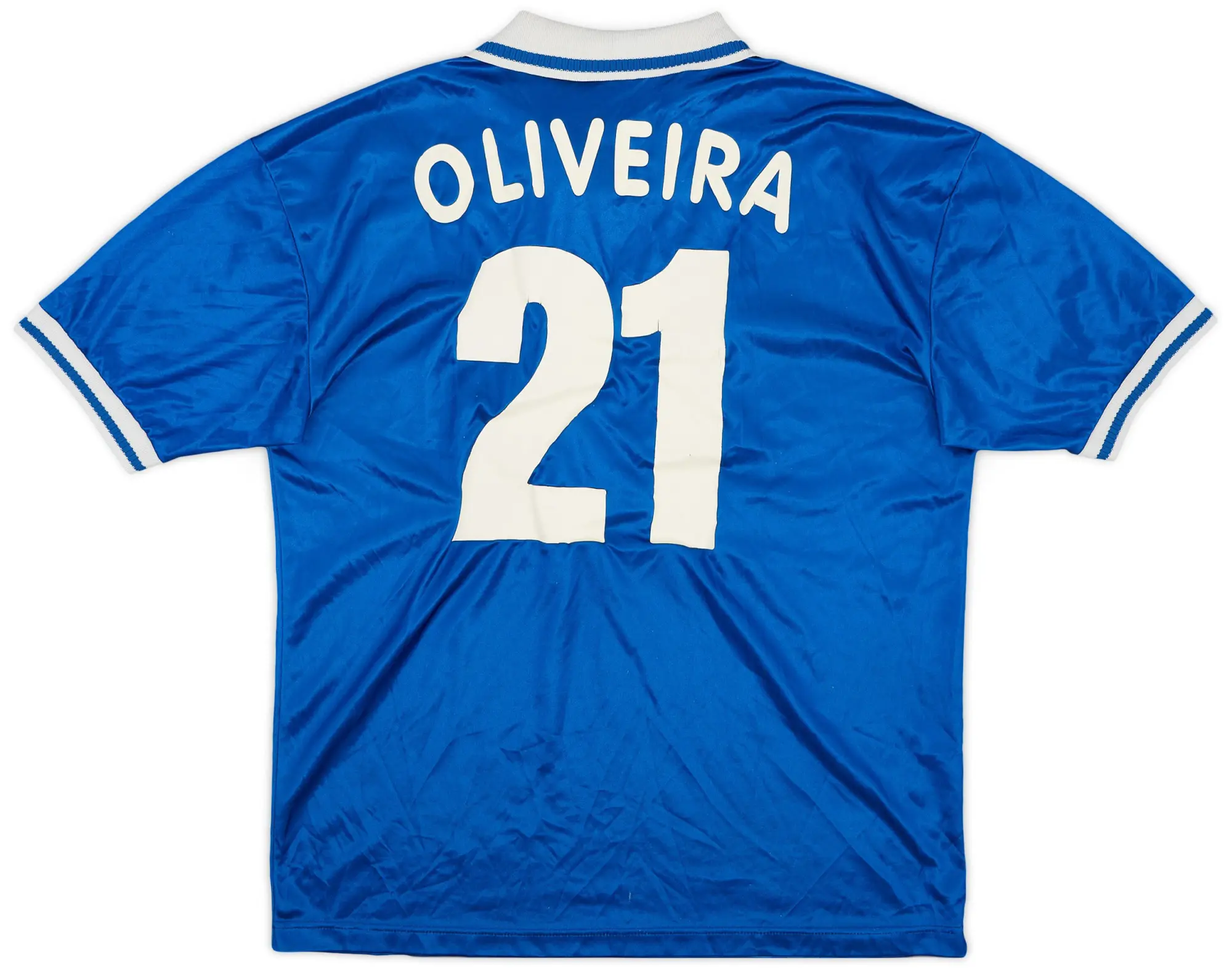 Errea 2000-01 Como Home Shirt Oliveira #21 - 5/10 - (L)
