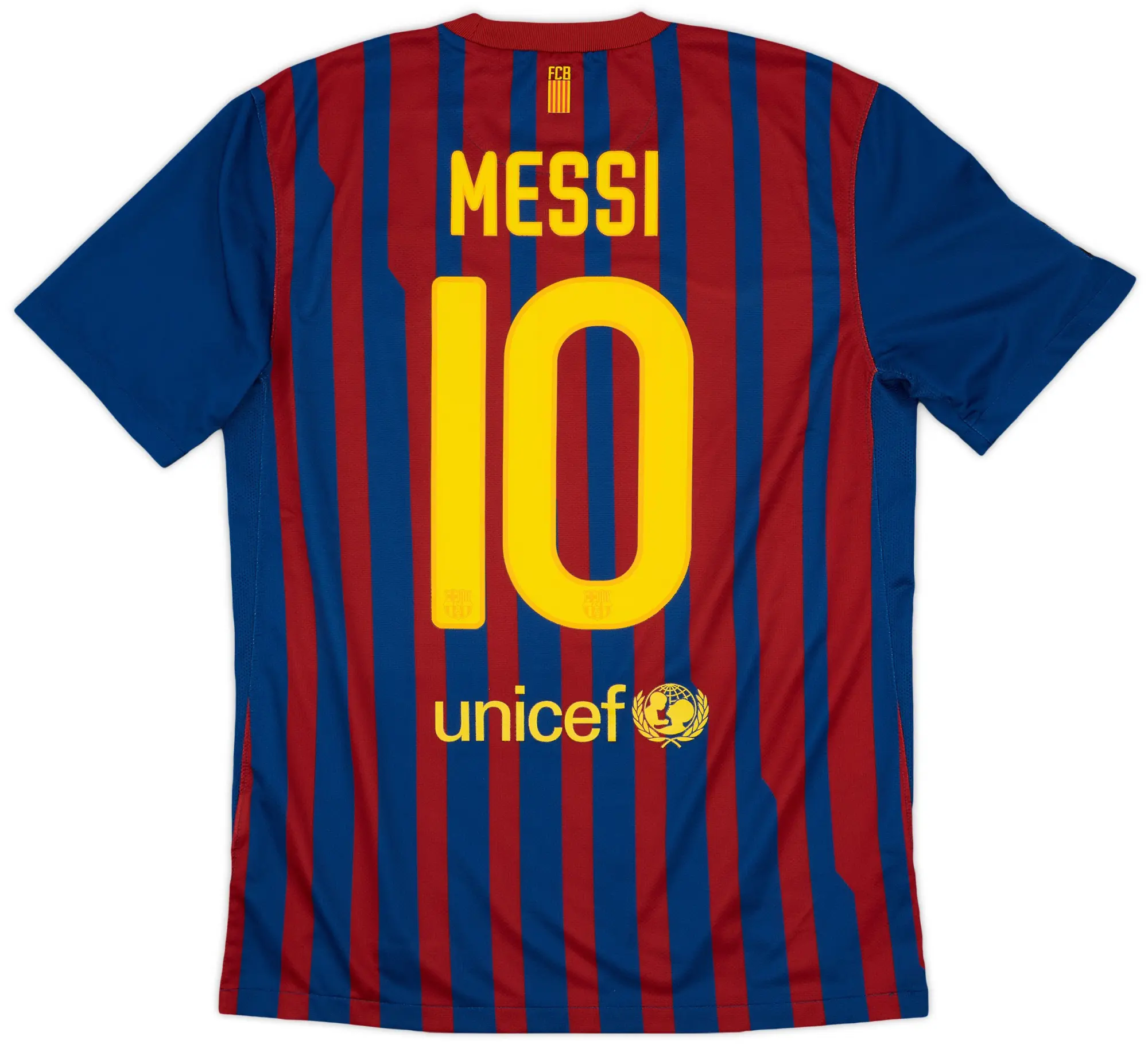 Nike 2011-12 Barcelona Home Shirt Messi #10 - 8/10 - (L)