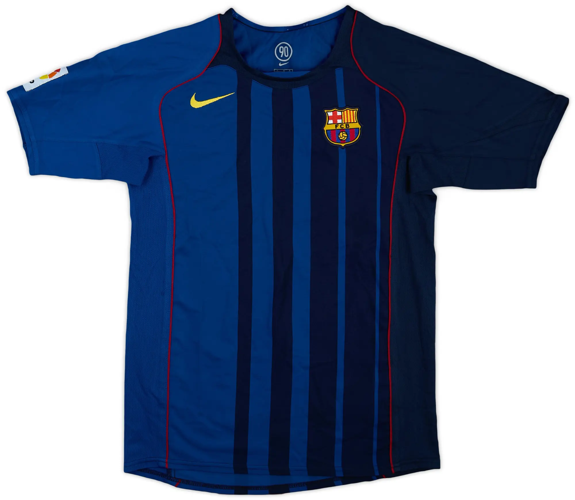 Nike 2004-05 Barcelona Away Shirt - 8/10 - (L.Boys)