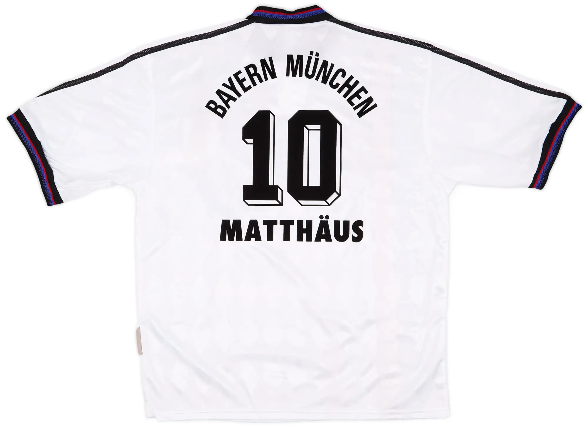 adidas 1996-98 Bayern Munich Away Shirt Matthaus #10 (L)