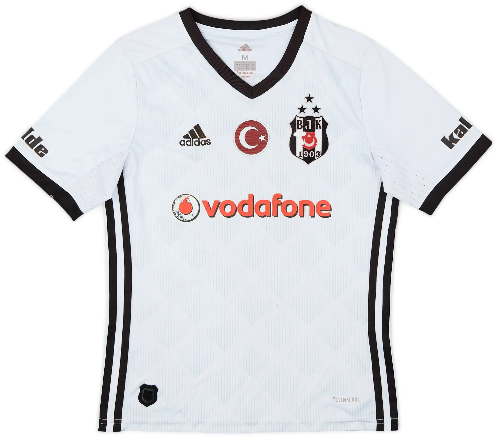 adidas 2017-18 Besiktas Home Shirt - 5/10 - (M.Boys)