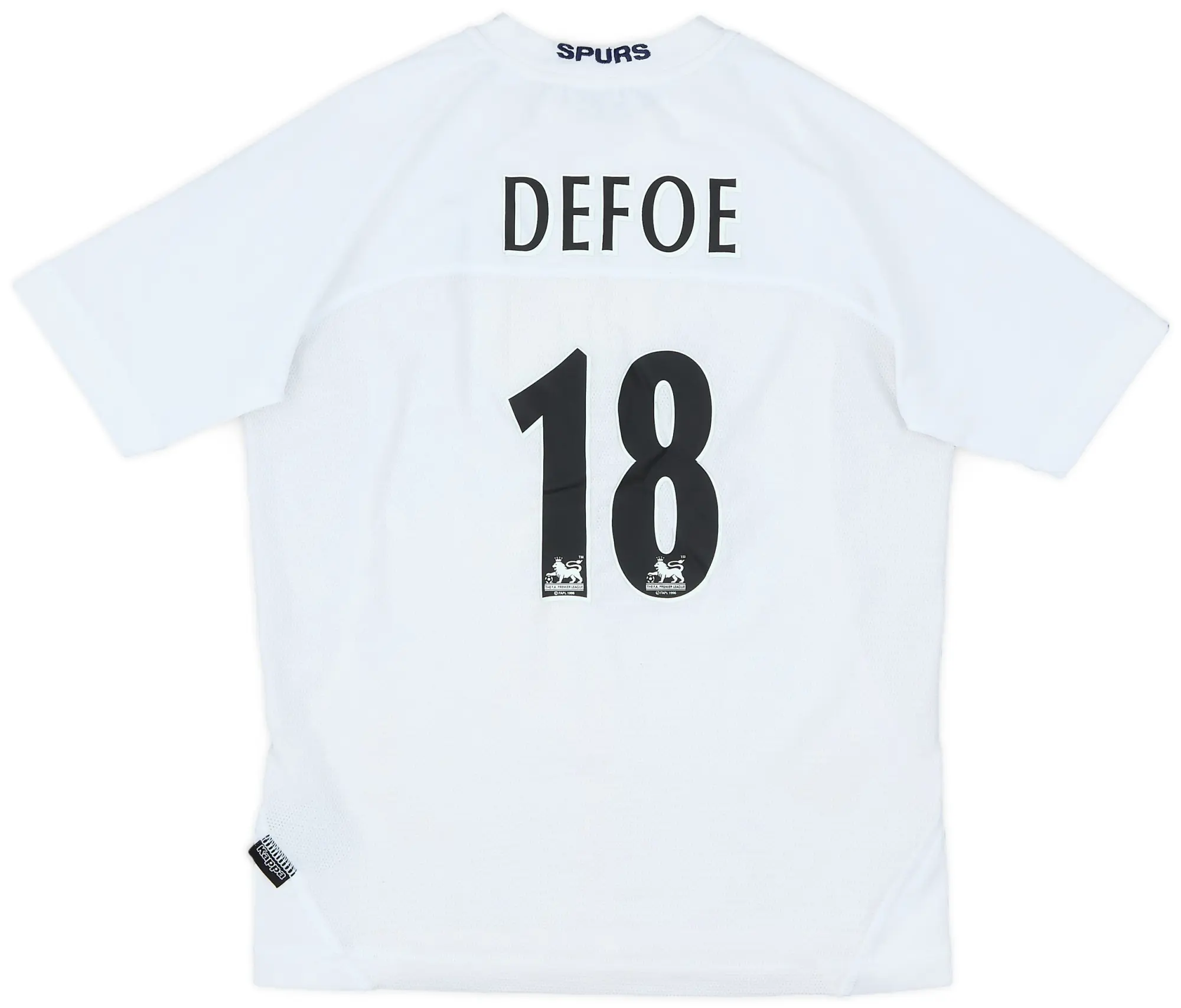 Kappa 2004-05 Tottenham Home Shirt Defoe #18 - 4/10 - (XL.Boys)