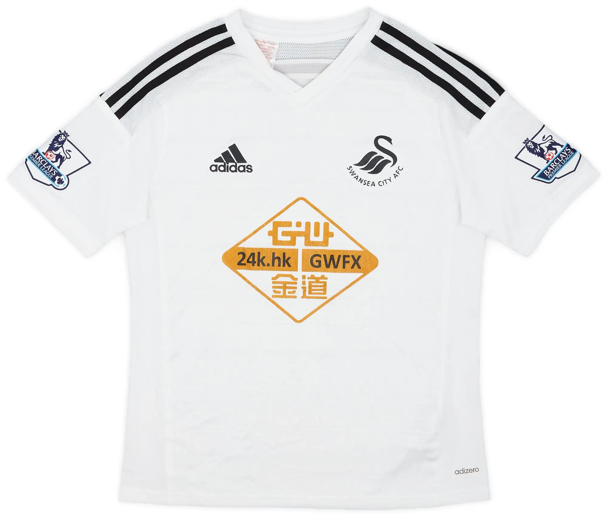 adidas 2014-15 Swansea Home Shirt - 8/10 - (XL.Boys)
