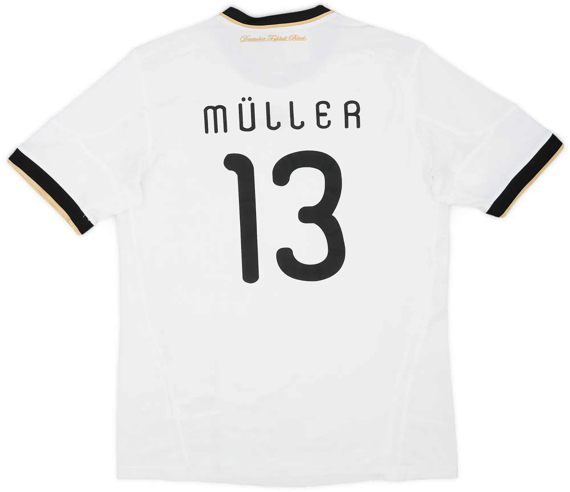 adidas 2010-11 Germany Home Shirt Muller #13 - 6/10 - (XL.Boys)