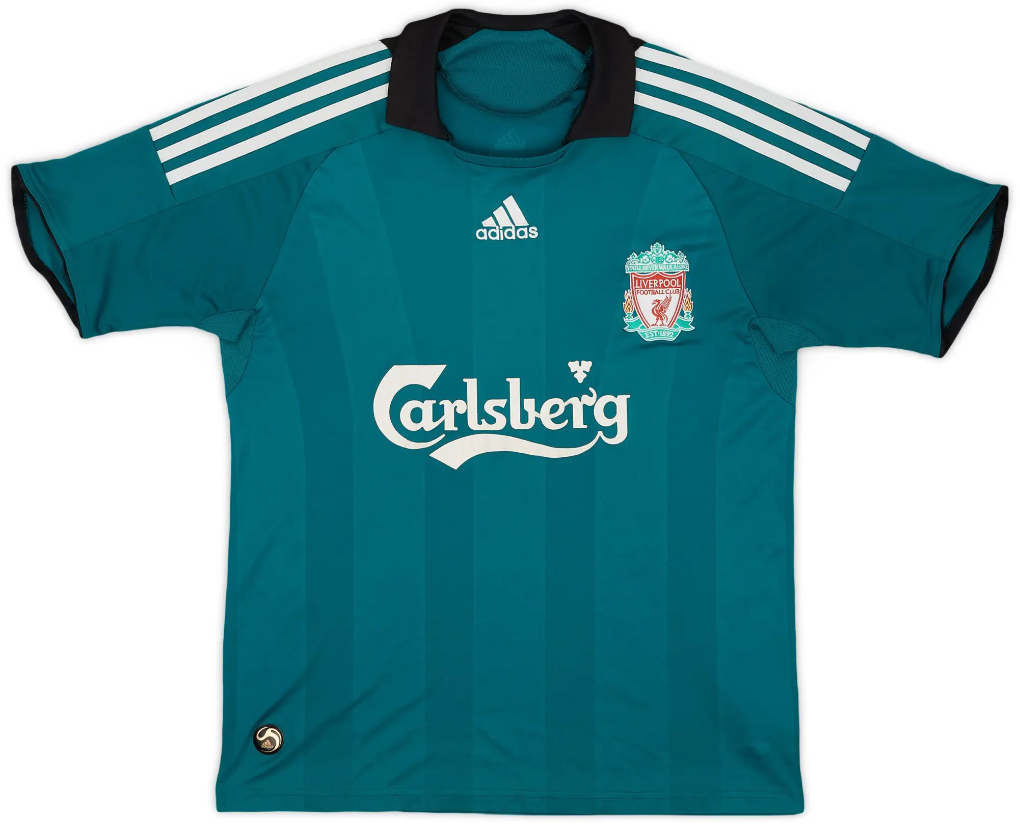 adidas 2008-09 Liverpool Third Shirt - 7/10 - (L.Boys)