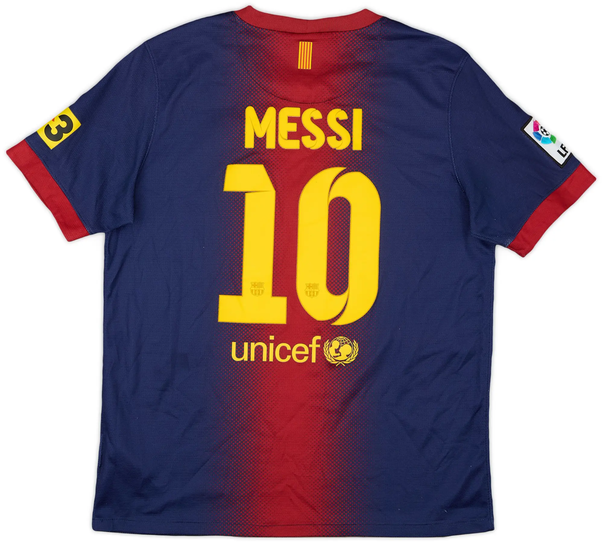 Nike 2012-13 Barcelona Home Shirt Messi #10 - 8/10 - (XL.Boys)