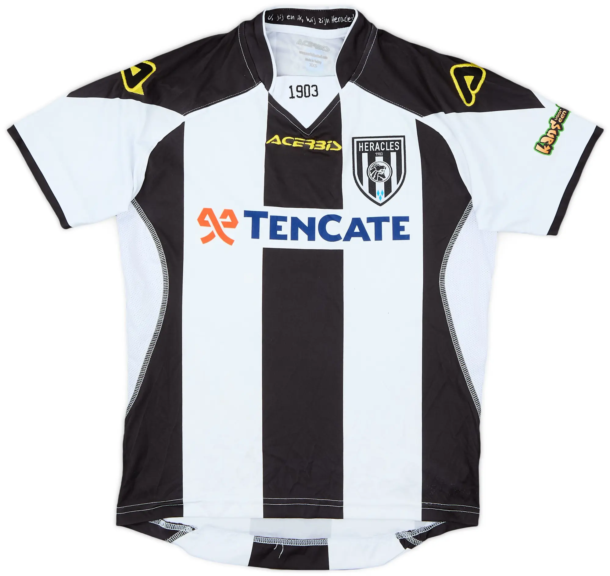 2015-16 Heracles Almelo Home Shirt #6 - 8/10 - (XXS)