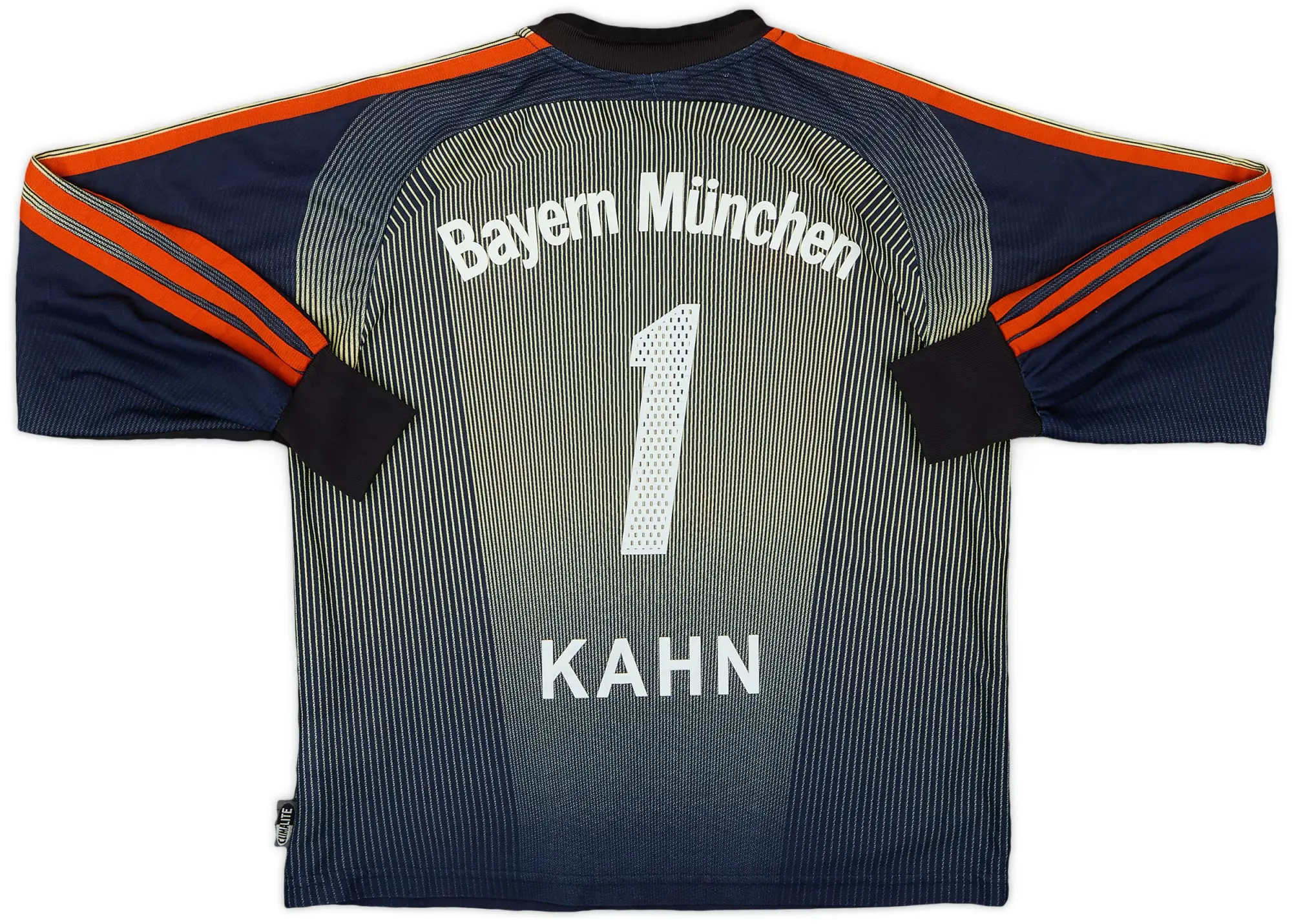 adidas 2003-04 Bayern Munich GK Shirt Kahn #1 - 8/10 - (M.Boys)