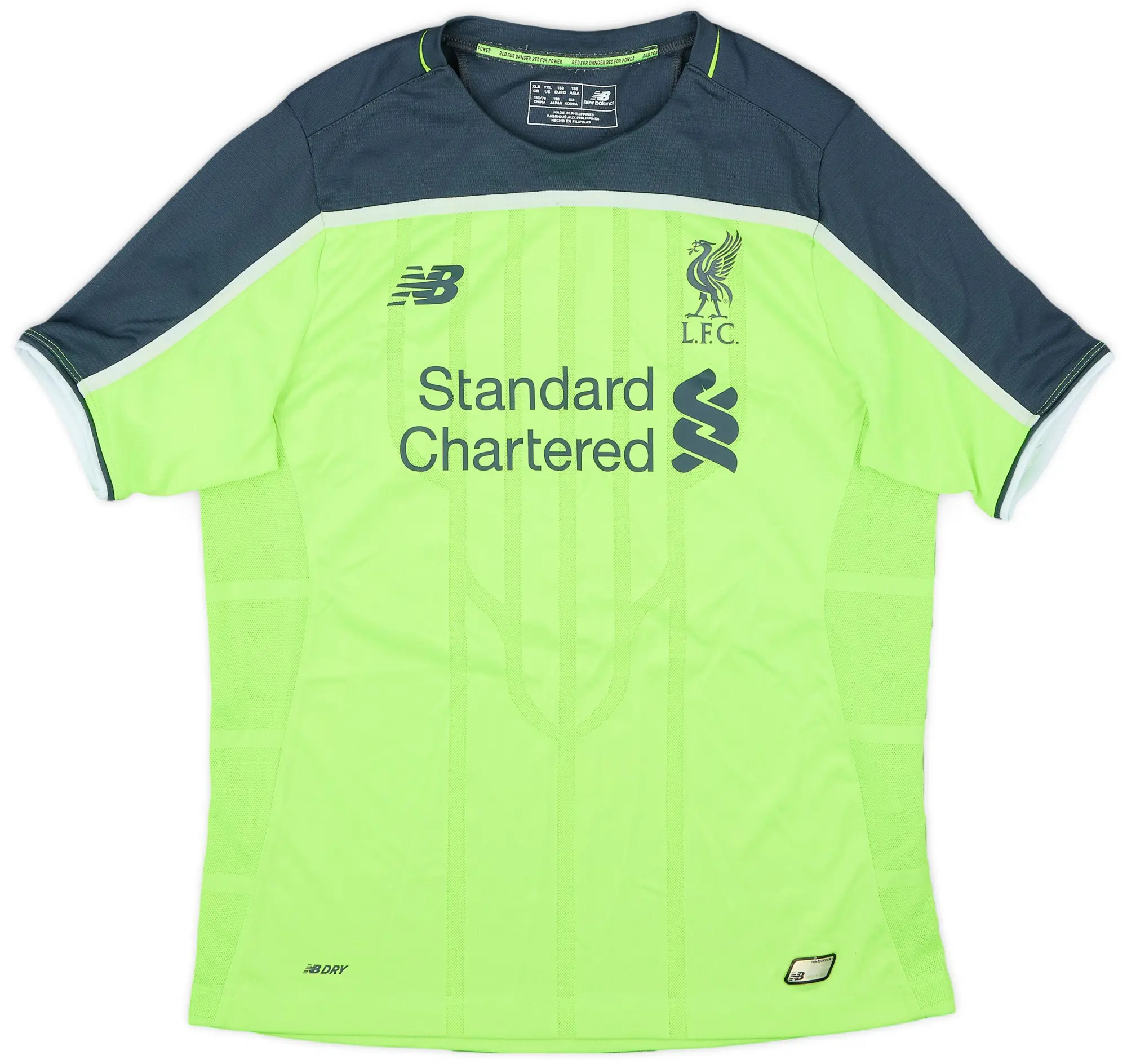 NewBalance 2016-17 Liverpool Third Shirt - 8/10 - (XL.Boys)