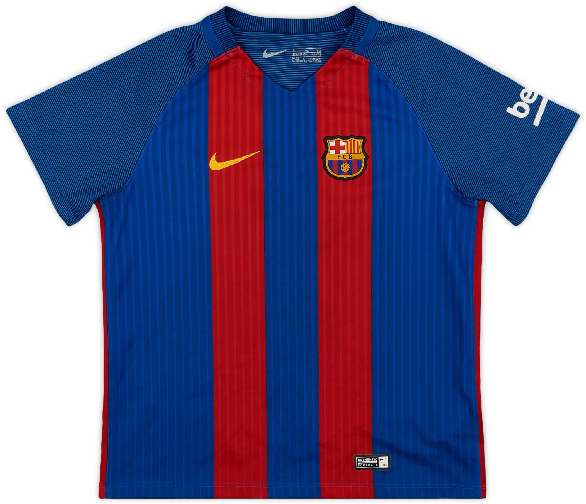 Nike 2016-17 Barcelona Home Shirt - 9/10 - (7-8 Years)