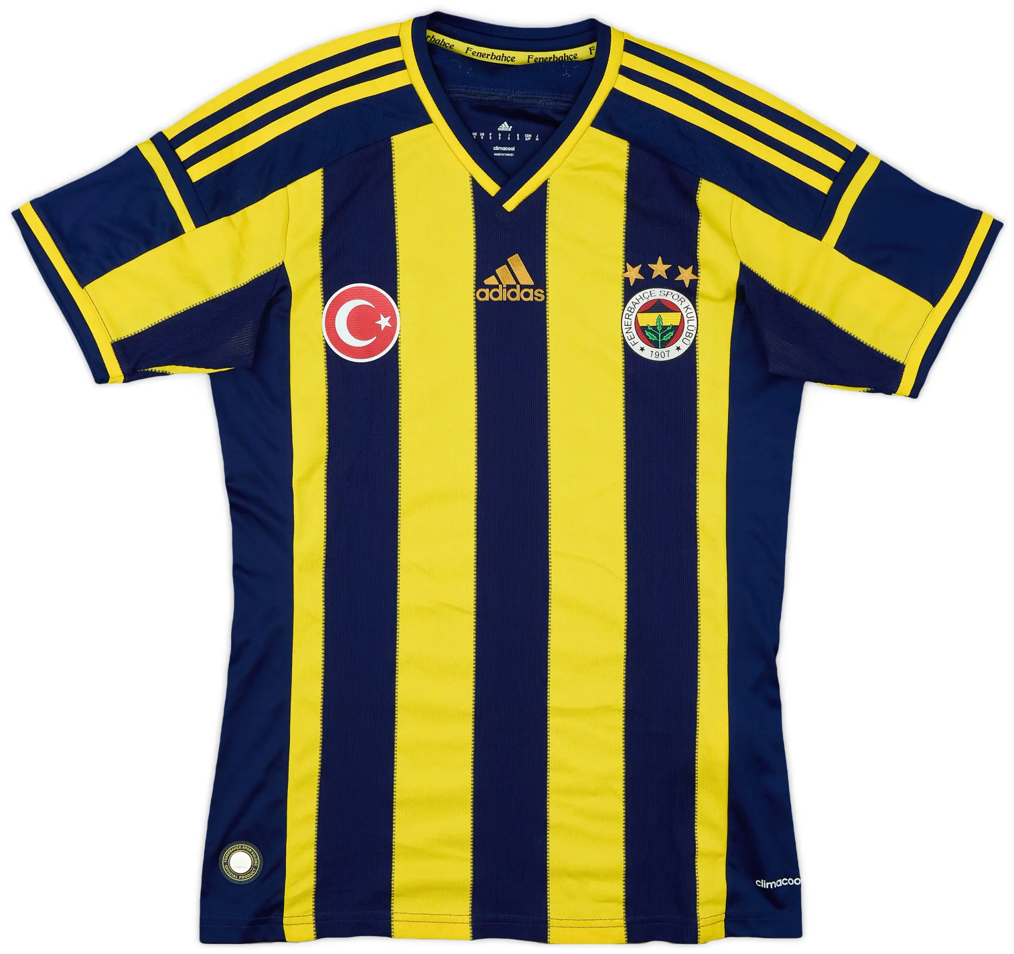 adidas 2014-15 Fenerbahce Home Shirt - 8/10 - (S)