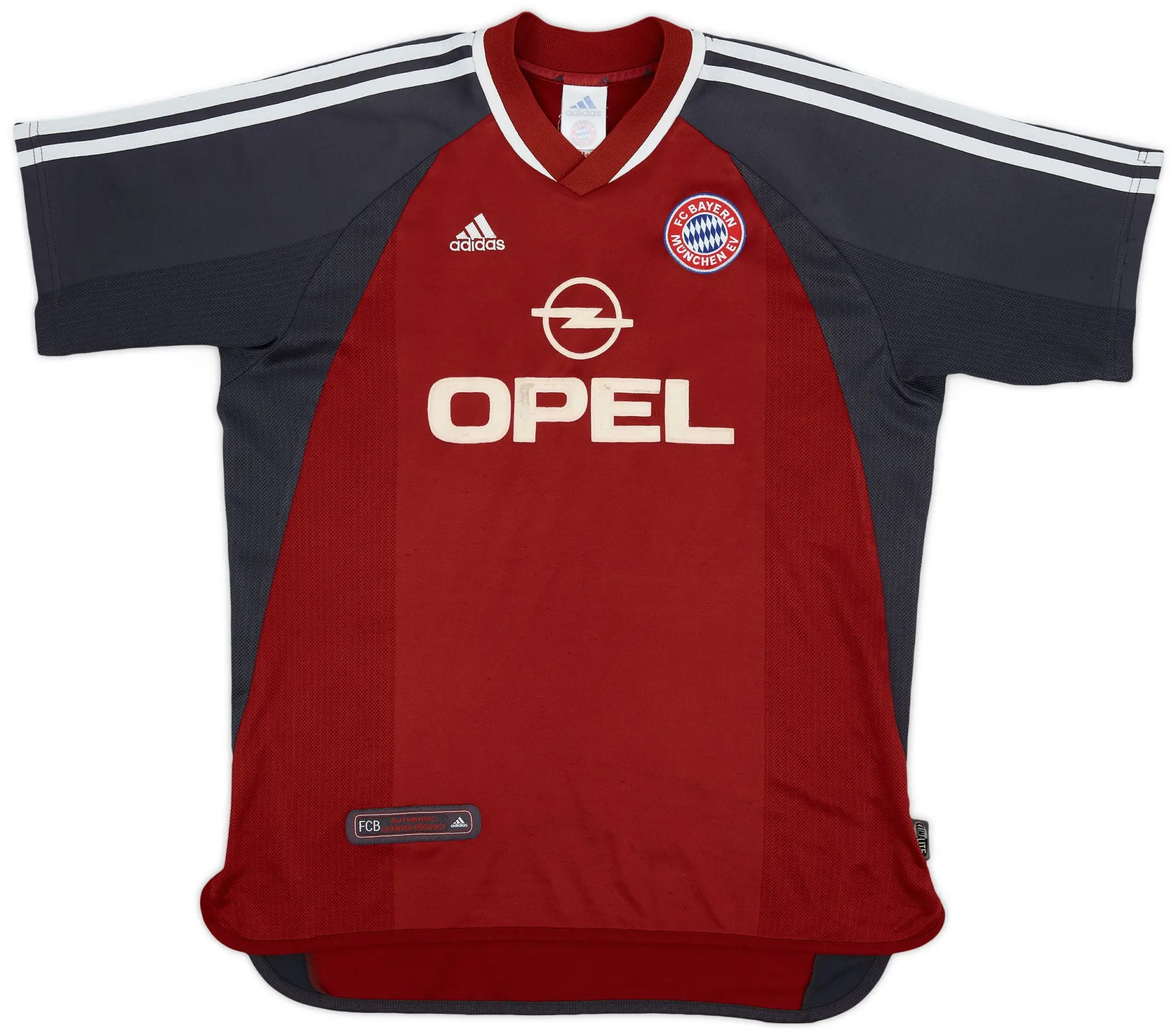 adidas 2001-02 Bayern Munich Home Shirt - 6/10 - (XL.Boys)