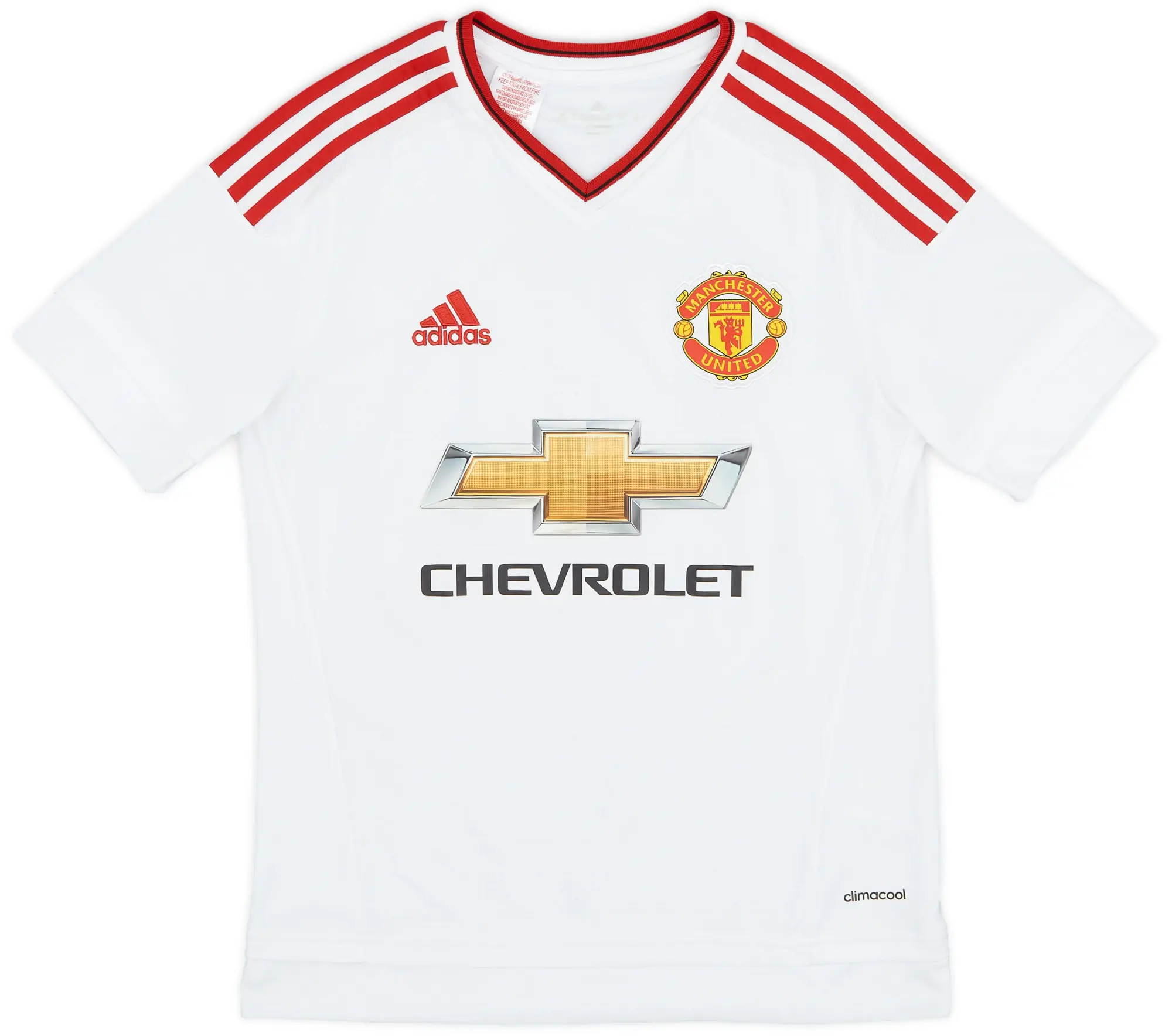 adidas 2015-16 Manchester United Away Shirt - 9/10 - (L.Boys)