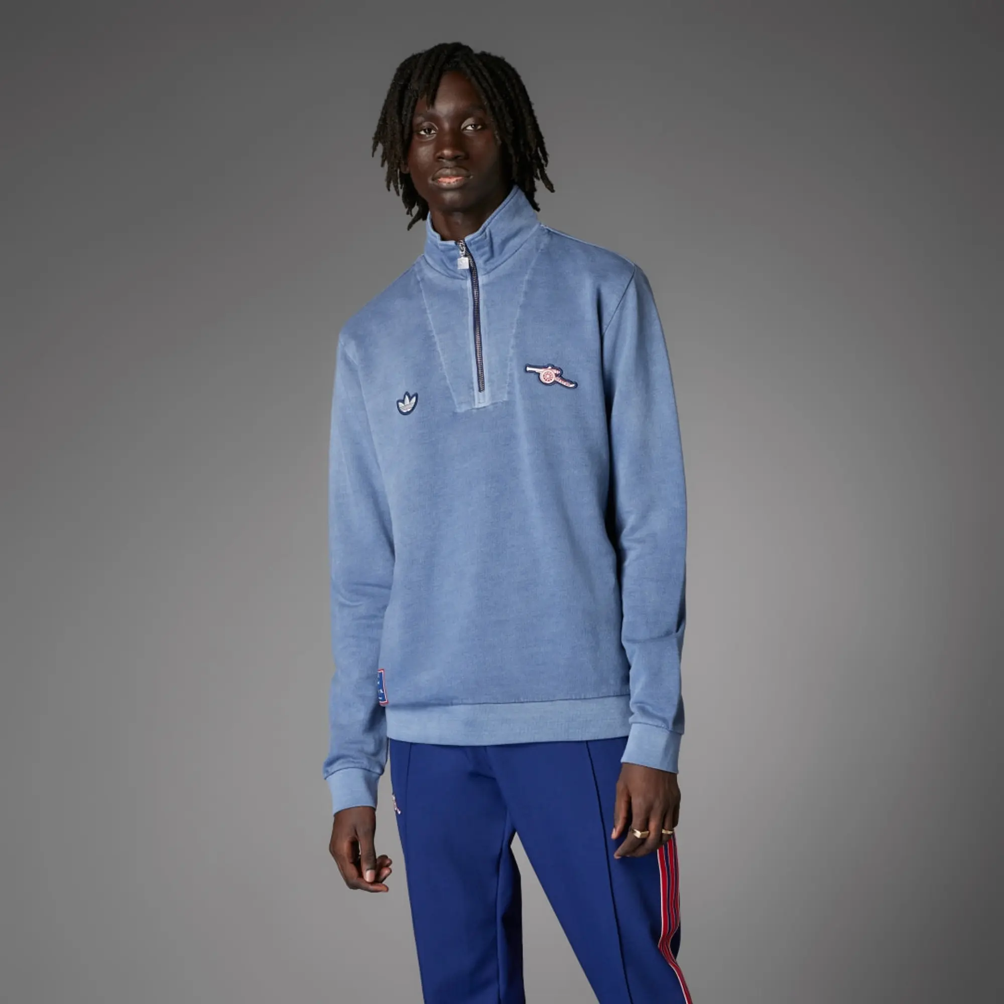 adidas Originals Arsenal 24 25 Terrace Icon 1 2 Zip Top