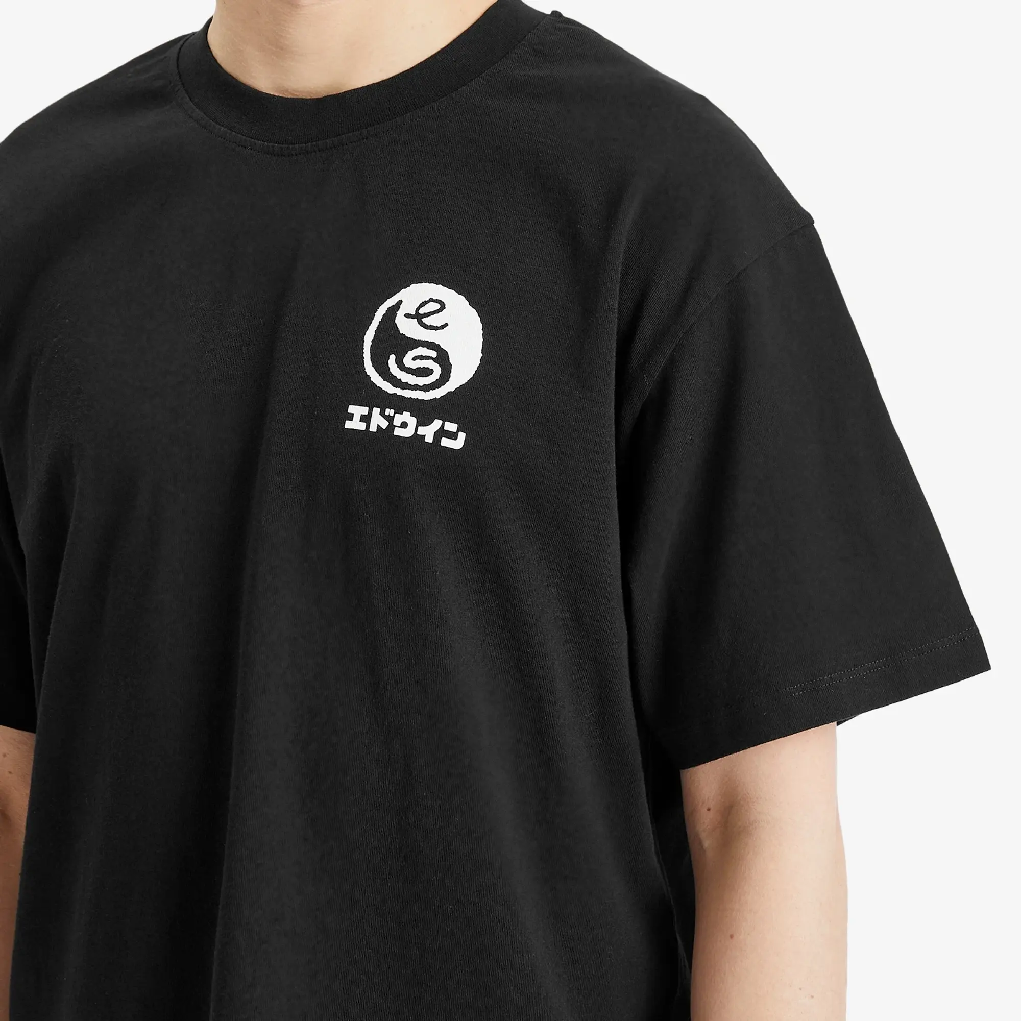Edwin Men's High Bear T-Shirt Black