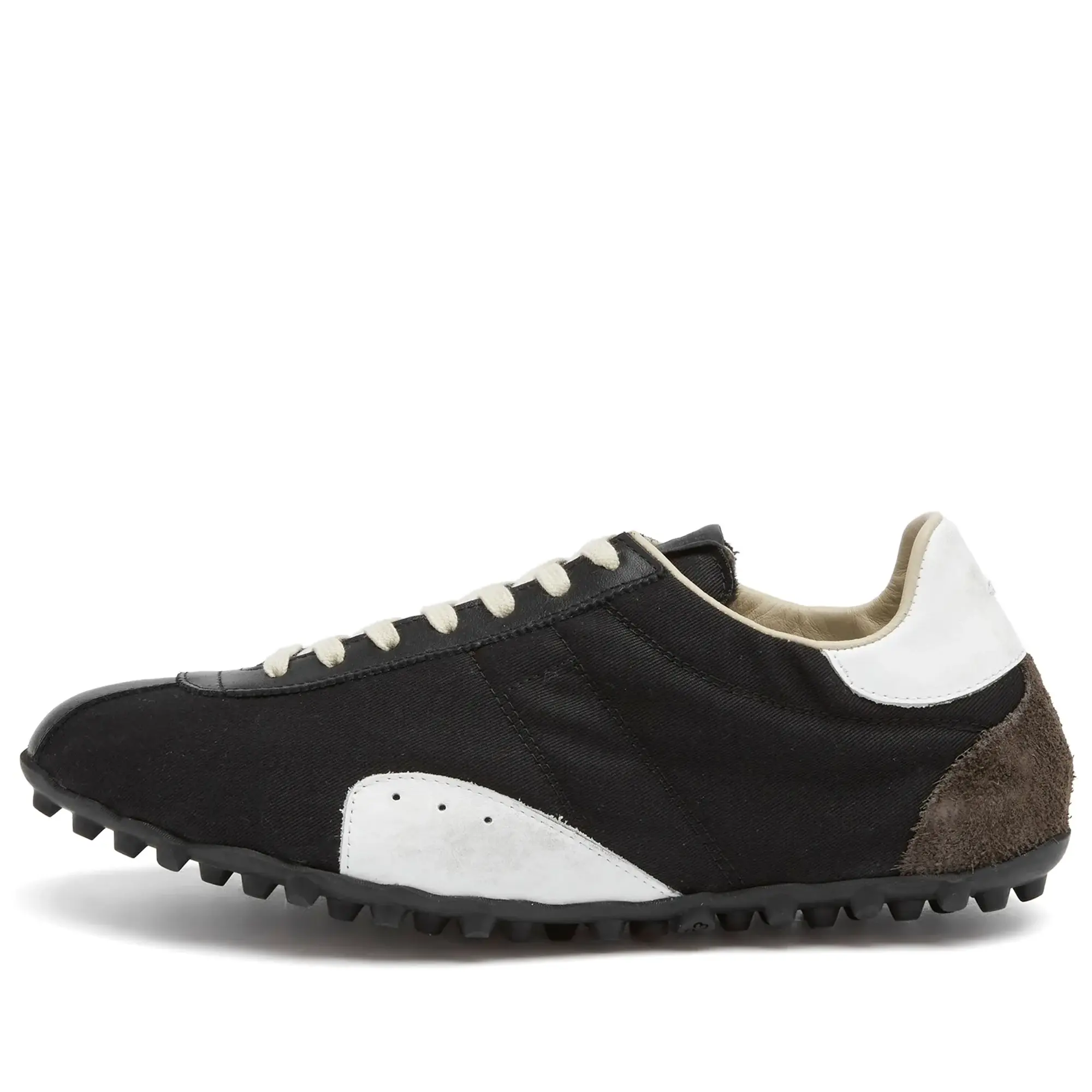 Maison Margiela Women's Sprinter Low Top Sneaker Black/White/Anthracite