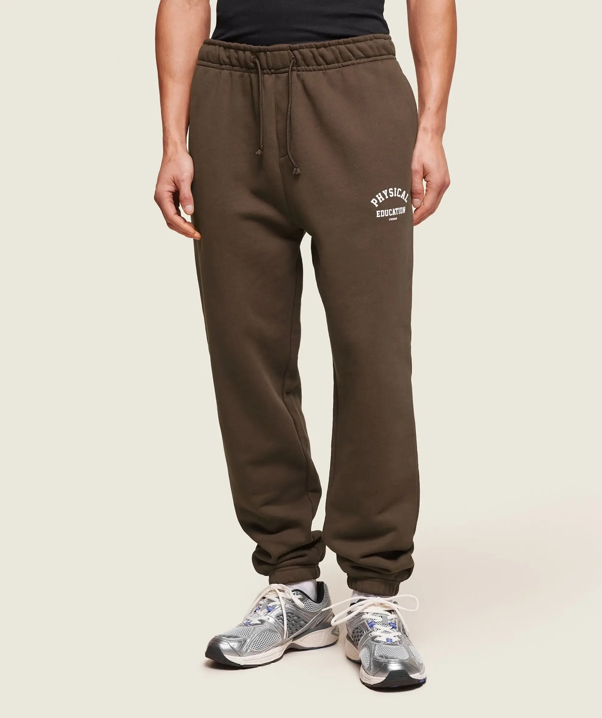 Gymshark Phys Ed Joggers - Archive Brown