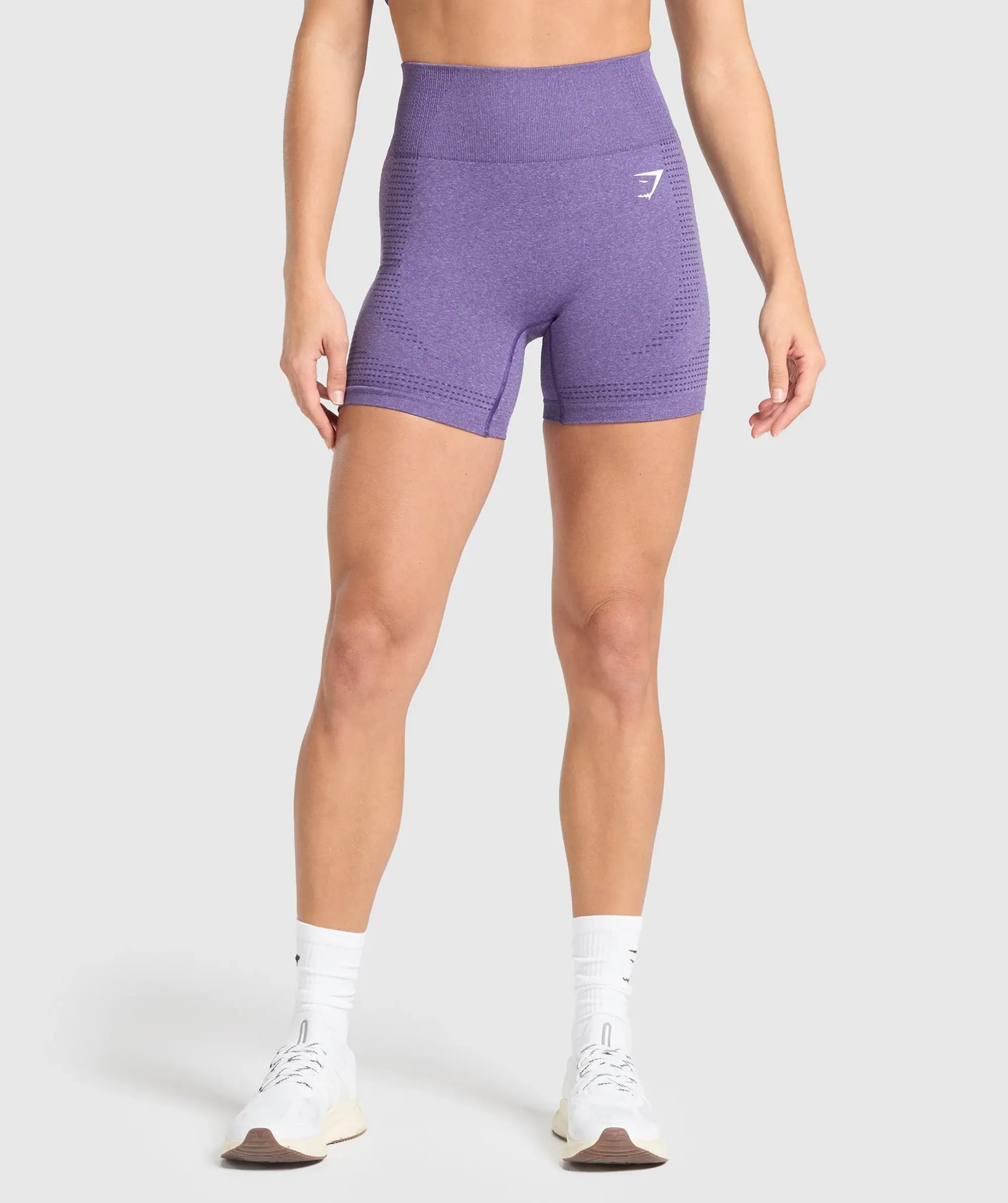 Gymshark Vital Seamless 2.0 Shorts - Functional Purple Marl