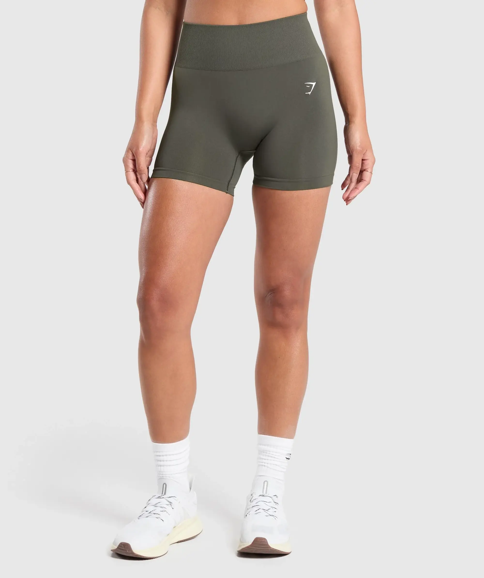 Gymshark Everyday Seamless Shorts - Strength Green