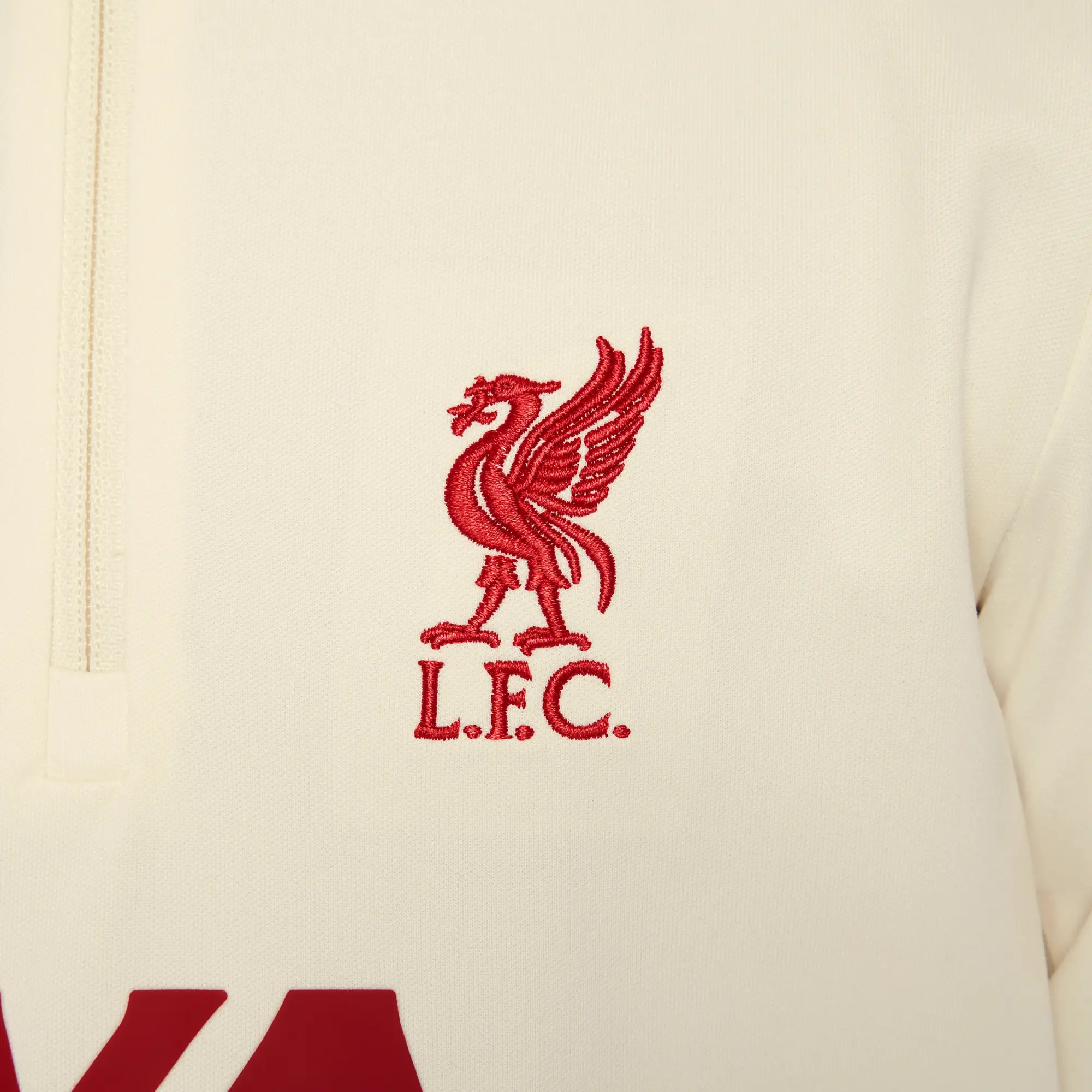 Liverpool F.C. Academy Pro Special Edition Younger Kids' Nike Dri-FIT Football Drill Top - White - Polyester
