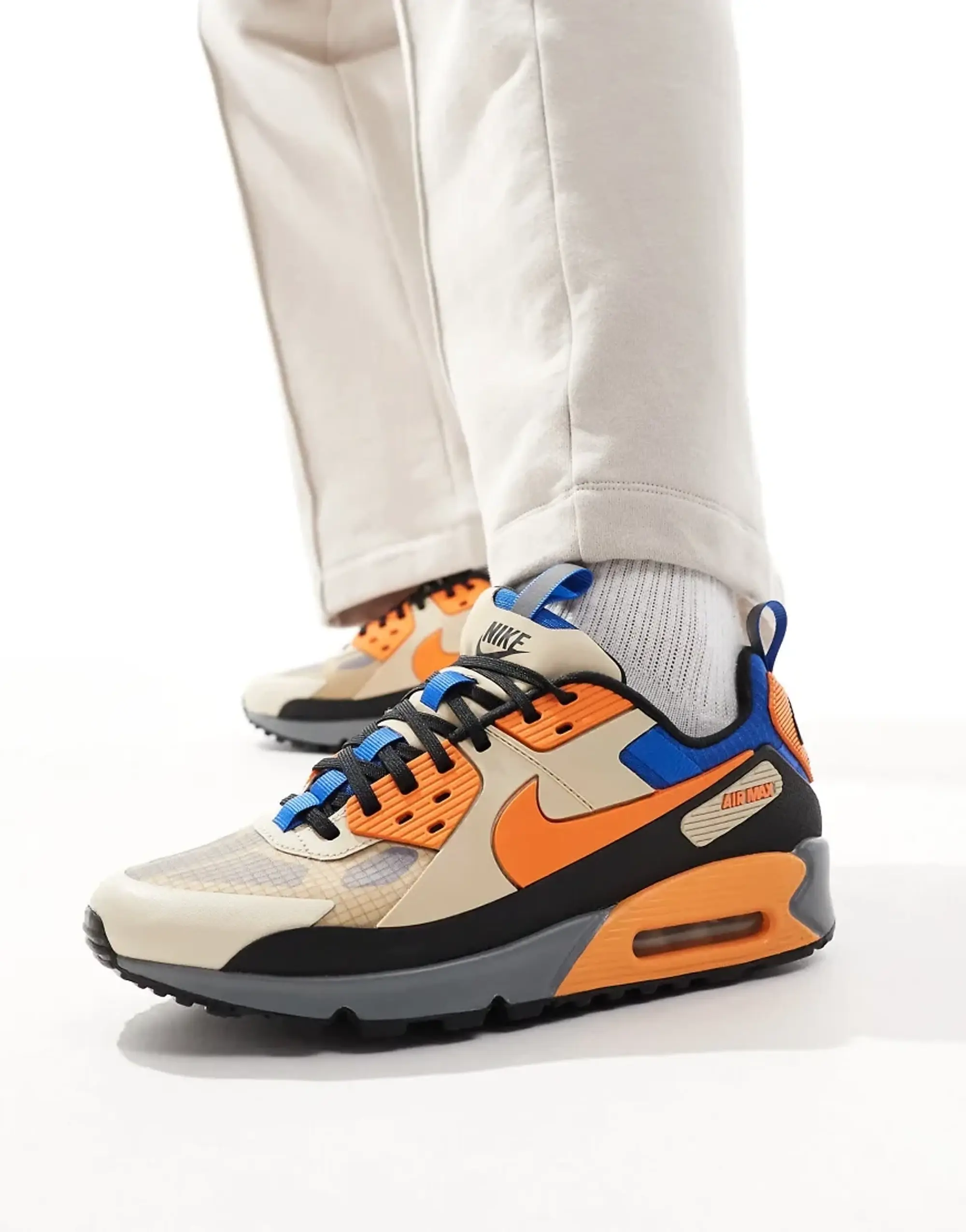 Nike Sneaker Air Max 90 Drift - ['Brown', 'Orange', 'Blue']