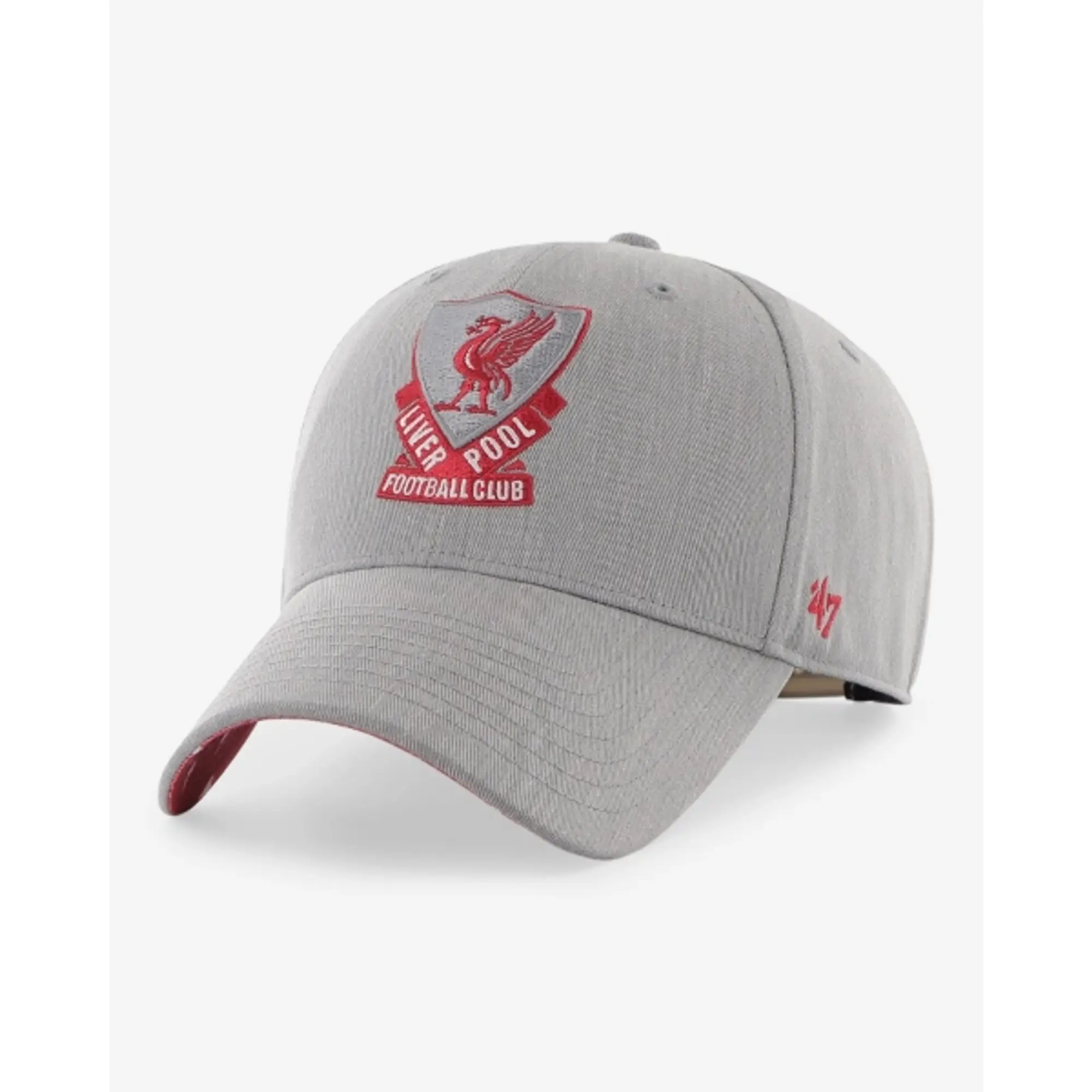 Liverpool FC LFC 47 Adults 1989 MVP Snapback Cap Grey