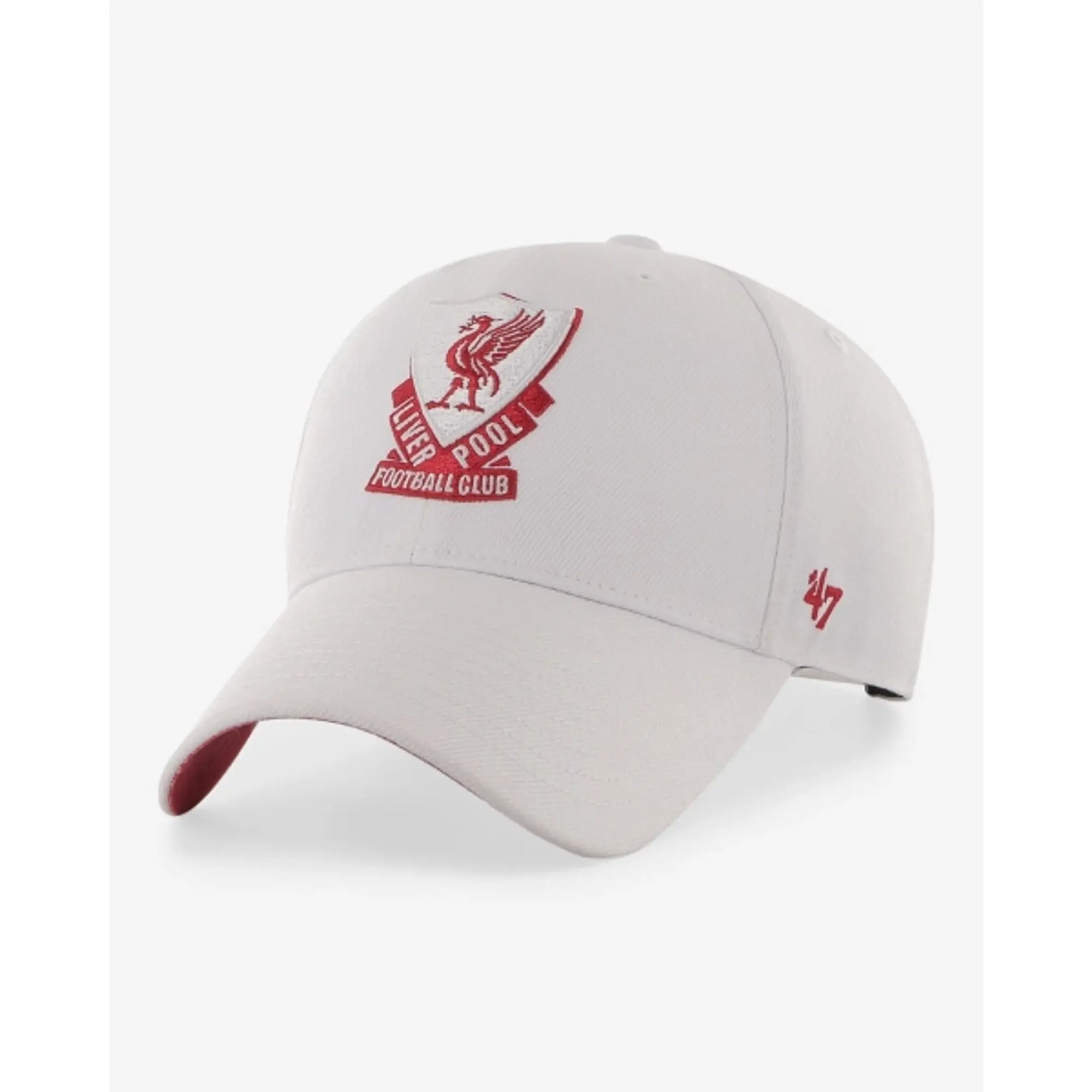 Liverpool FC LFC 47 Adults 1989 MVP Snapback Cap White