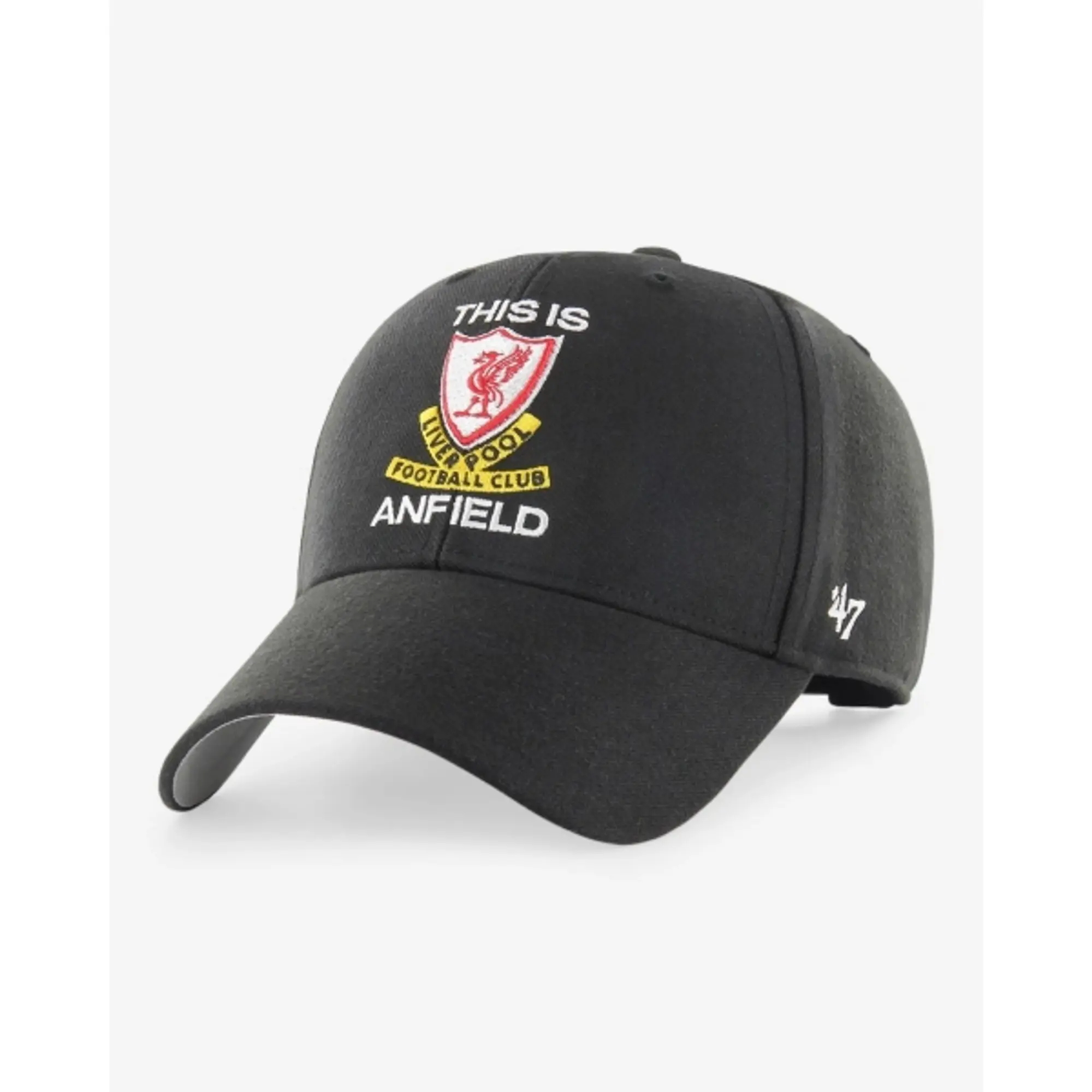 Liverpool FC LFC 47 Adults This Is Anfield MVP Cap Black