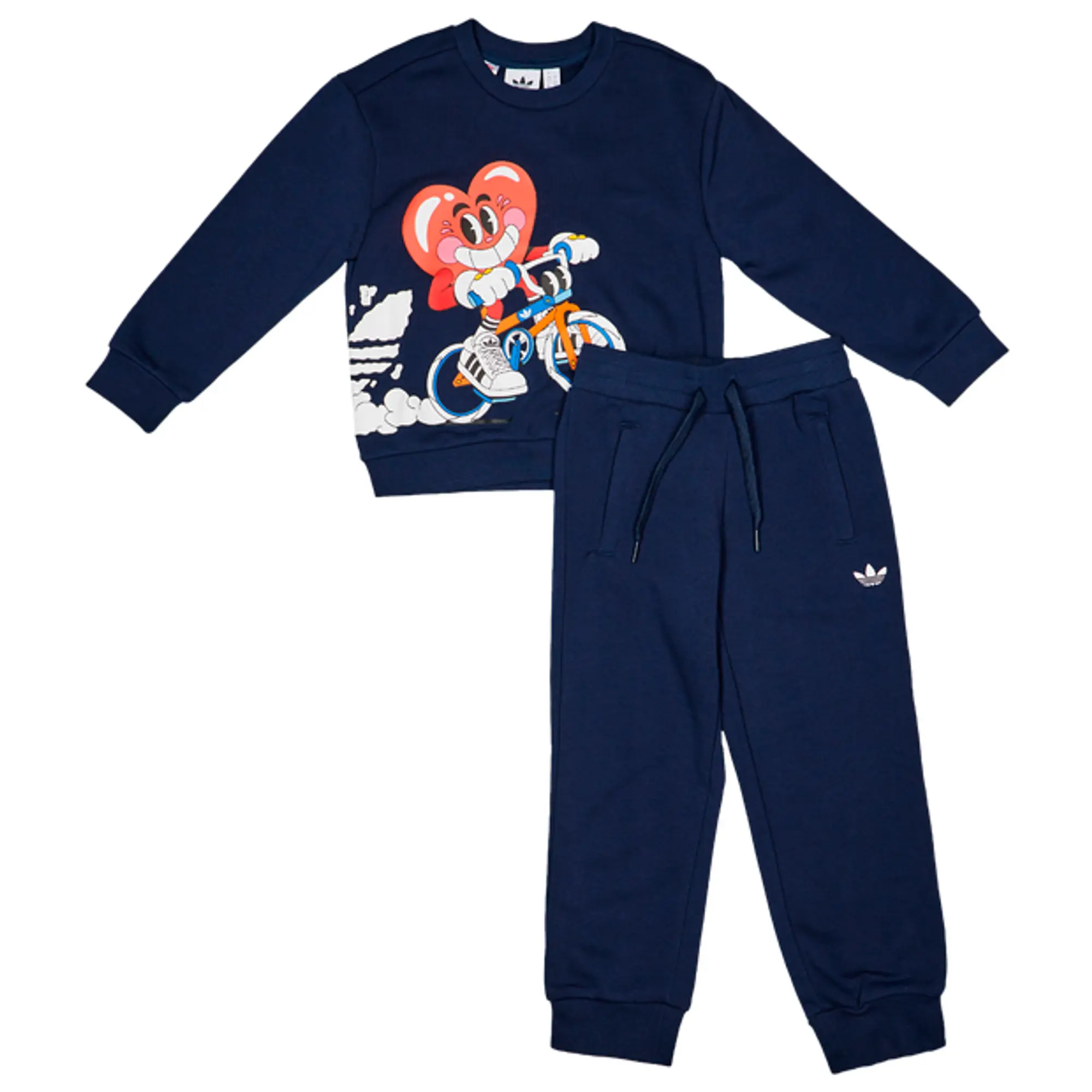 Adidas Made By Nelson Unisex Sweatshirts - Blue