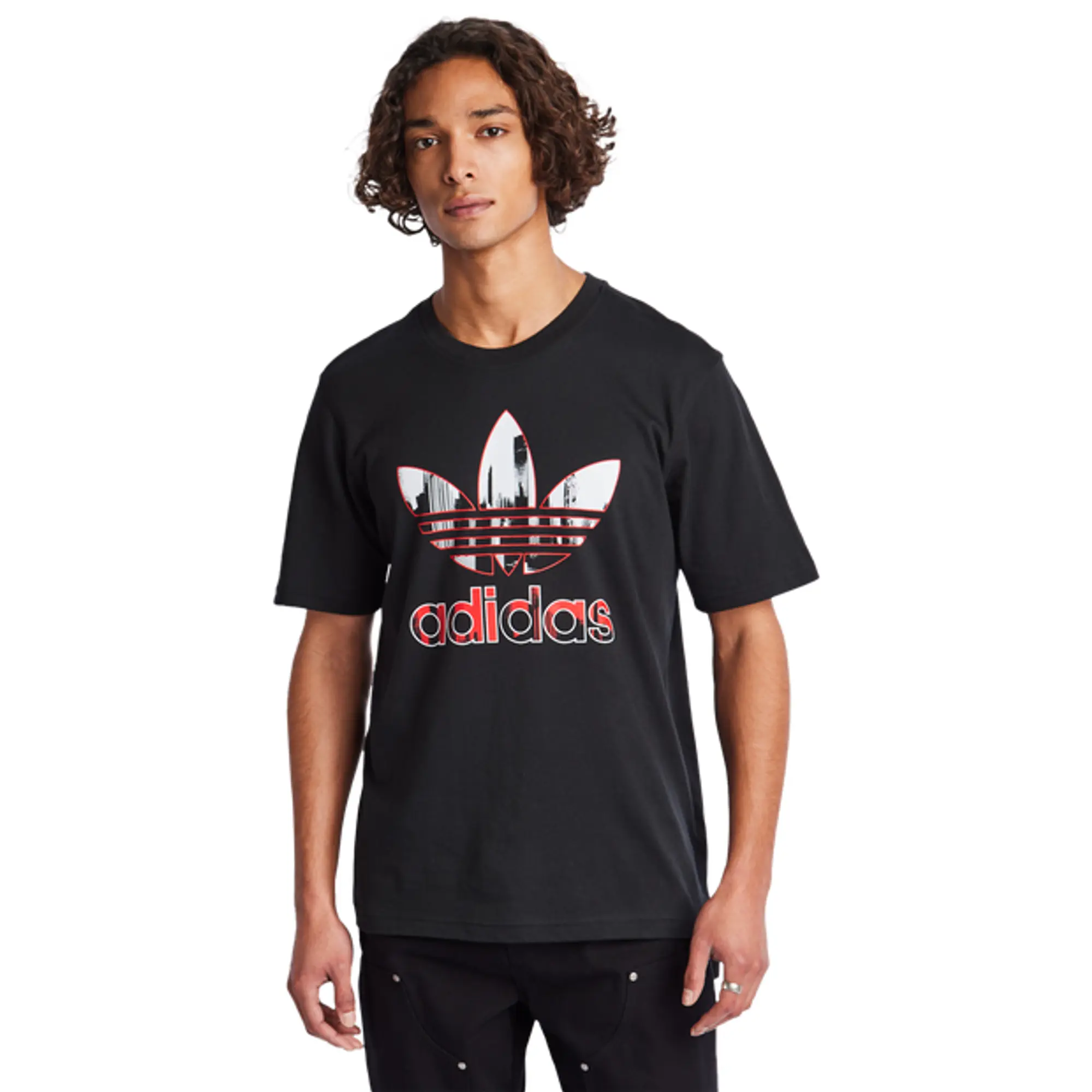 Adidas Graphics Men T-Shirts - Black