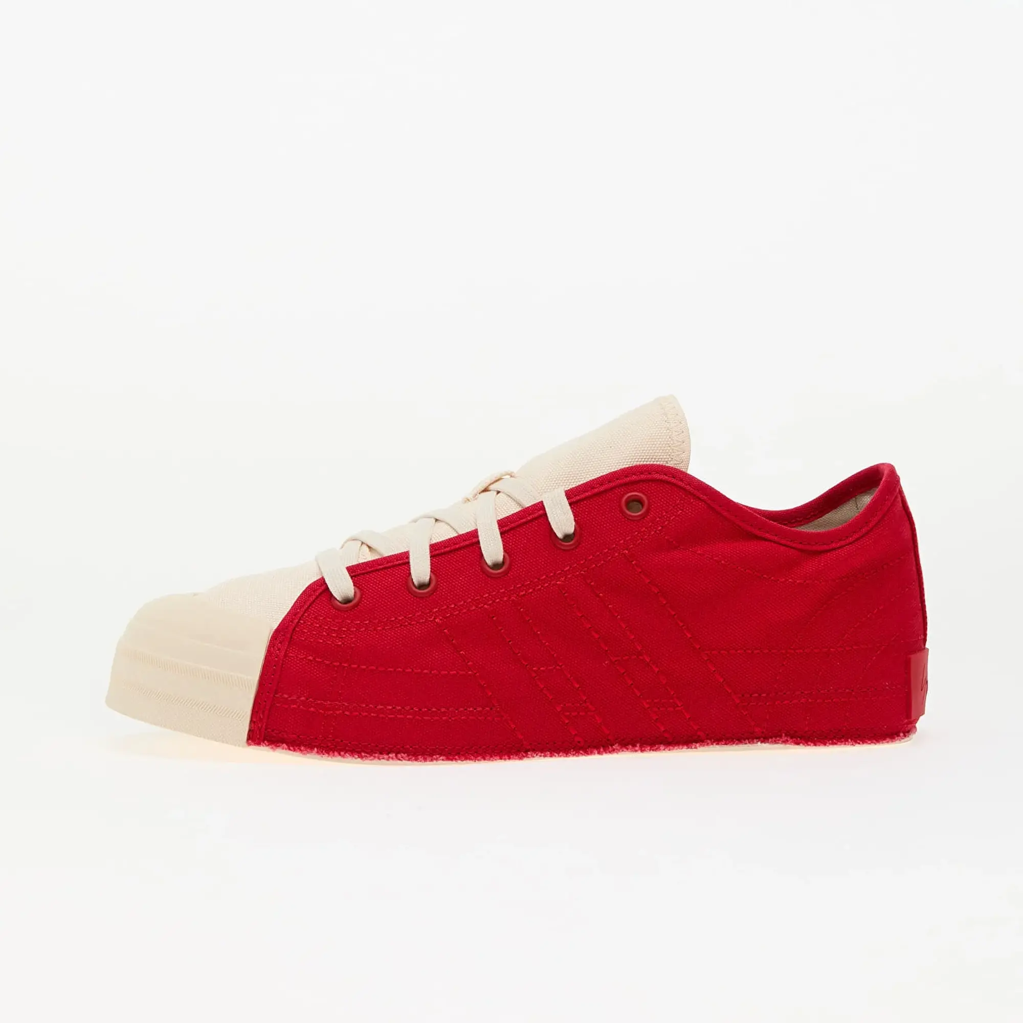 Sneakers Y-3 Nizza Lo Better Scarlet/ Better Scarlet/ Wonder White Eur 46 2/3