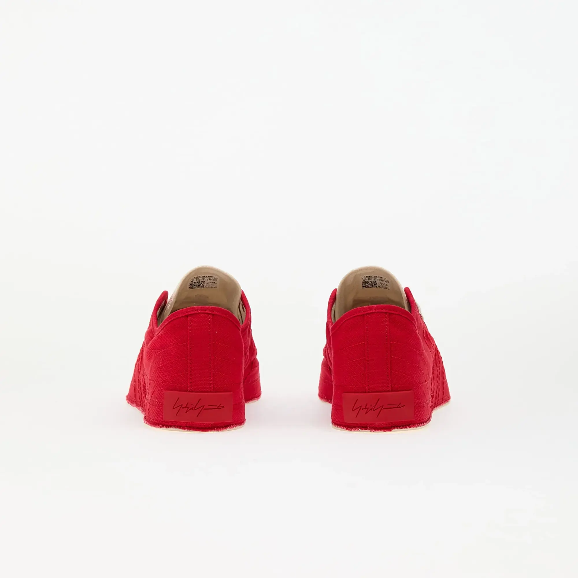 Sneakers Y-3 Nizza Lo Better Scarlet/ Better Scarlet/ Wonder White Eur 46 2/3
