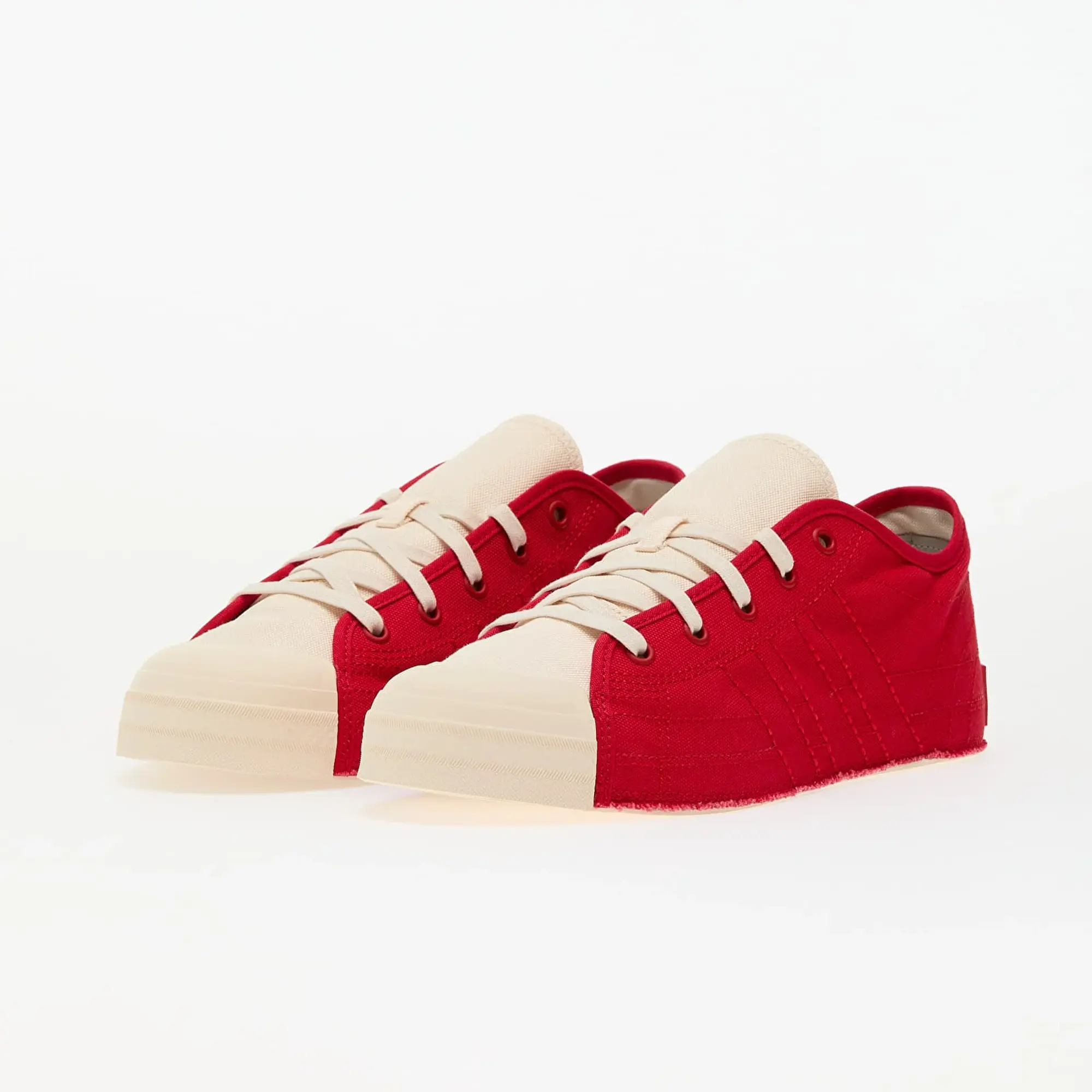 Sneakers Y-3 Nizza Lo Better Scarlet/ Better Scarlet/ Wonder White Eur 46 2/3