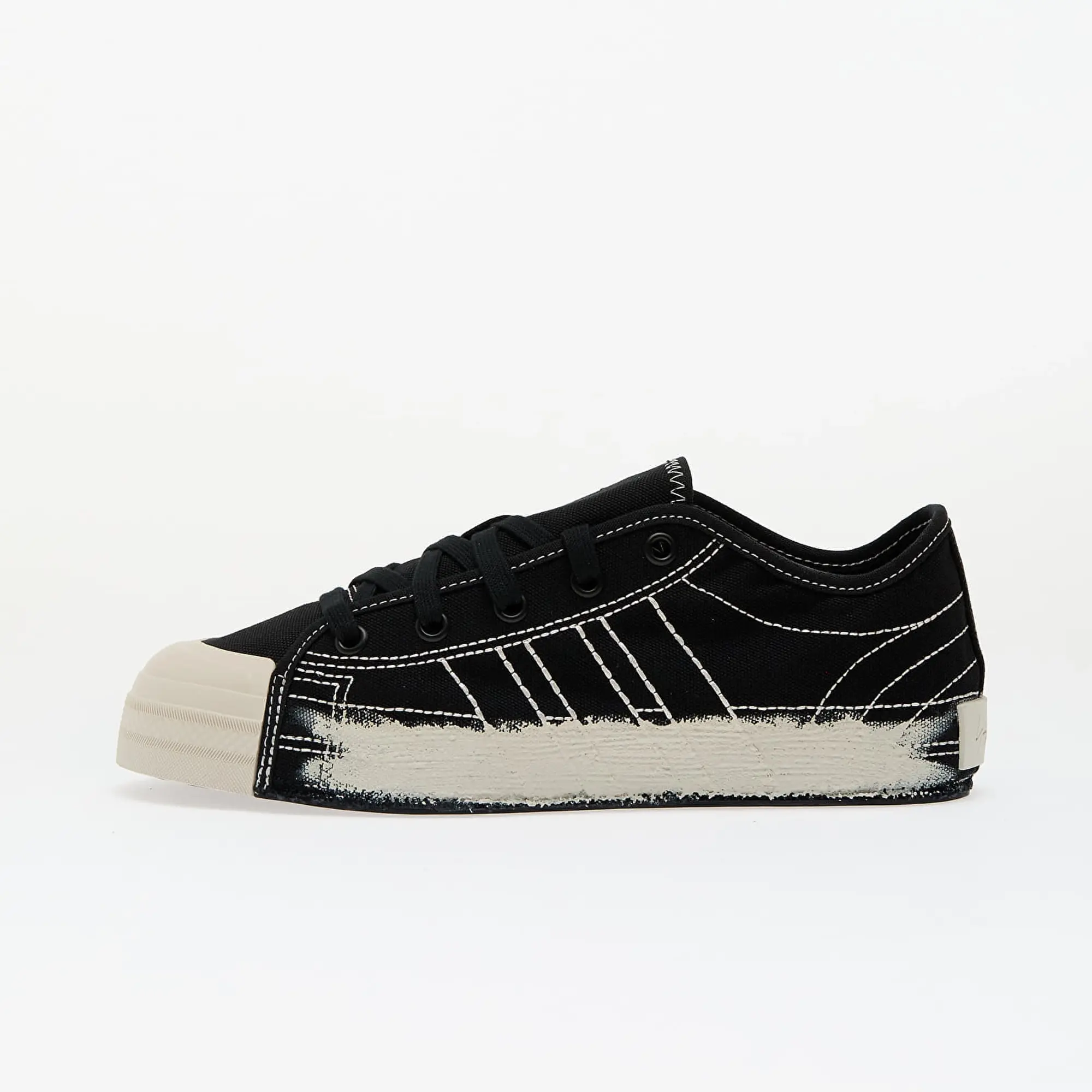 Sneakers Y-3 Nizza Lo Black/ Black/ Talc Eur 36 2/3