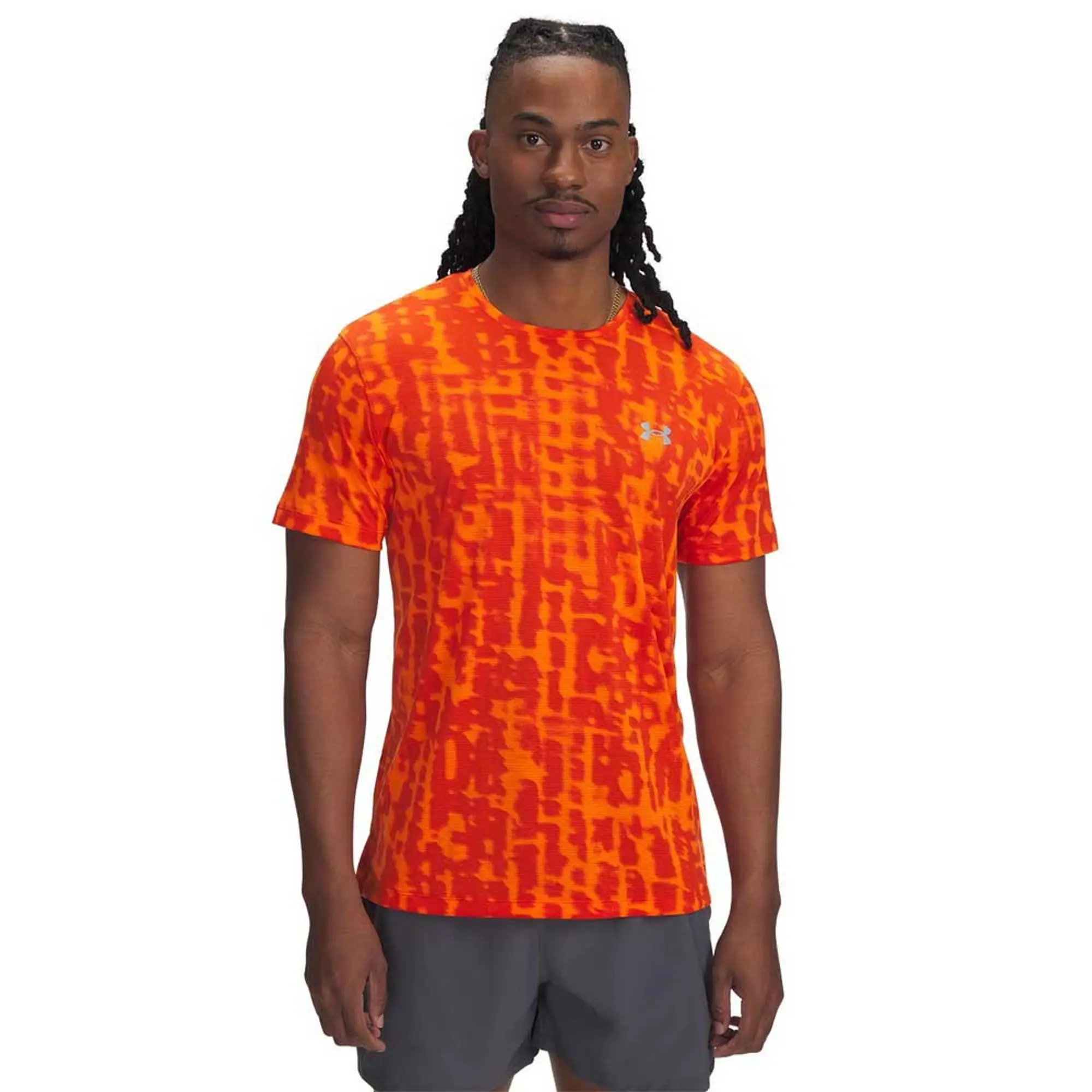 Under Armour Launch Printed Short Sleeve T-shirt