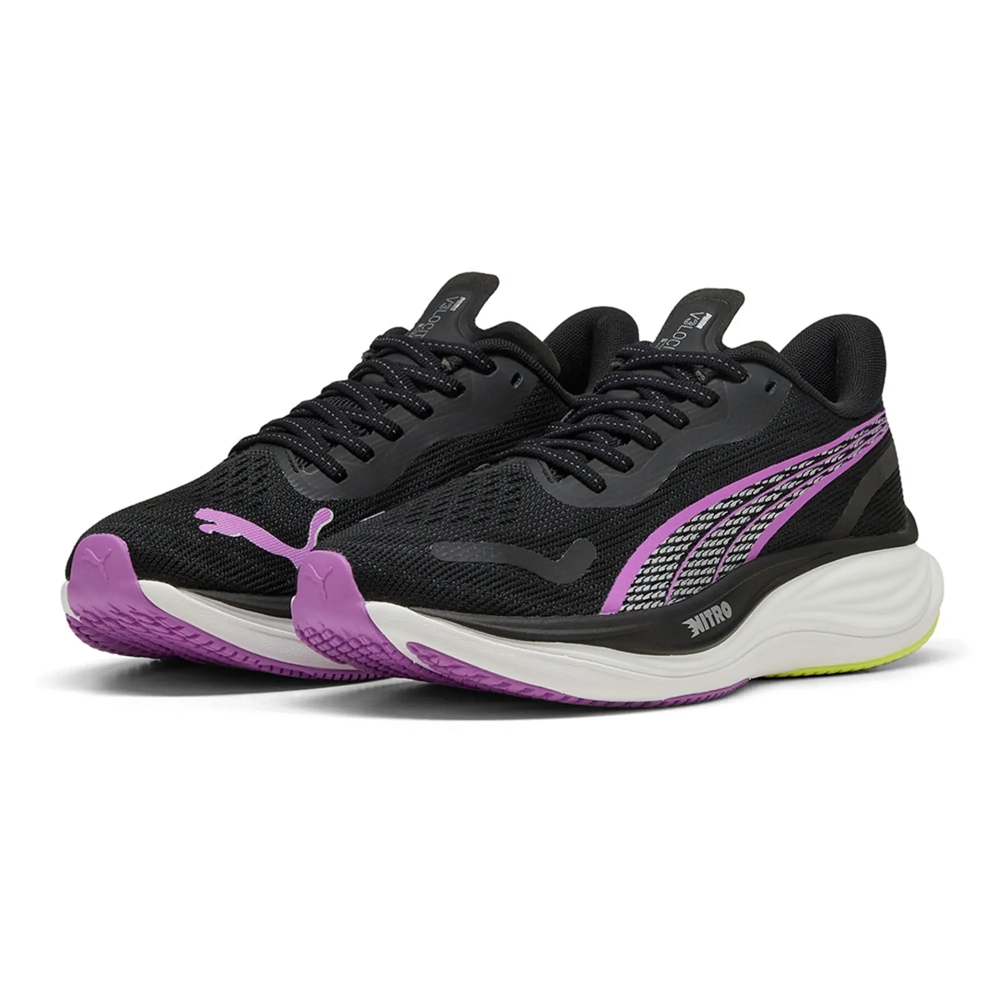 Puma Velocity Nitro 3 Neutral Running Shoe Women - Black, Violet