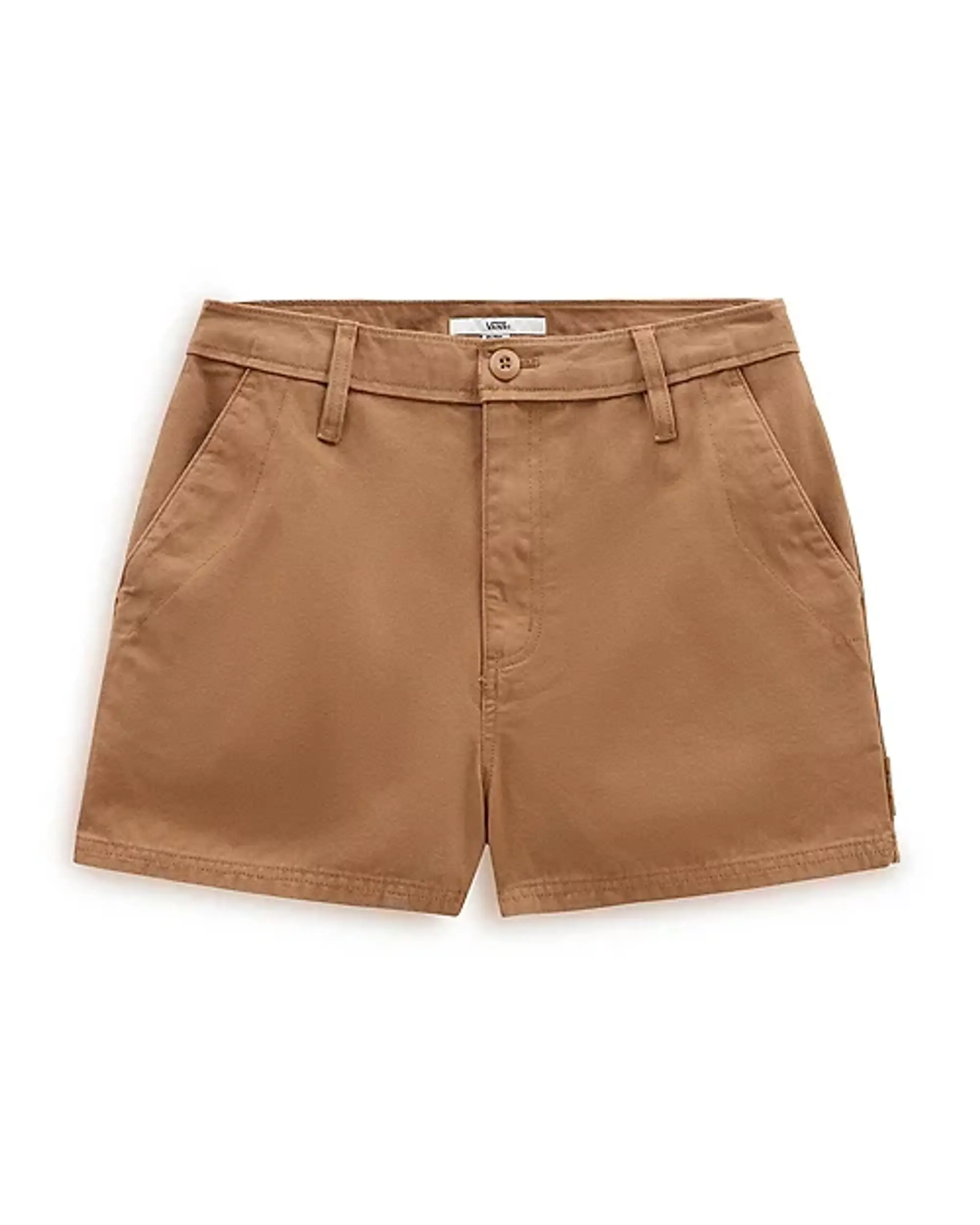 Vans Ground Work Shorts (Tobacco Brown) Women Brown