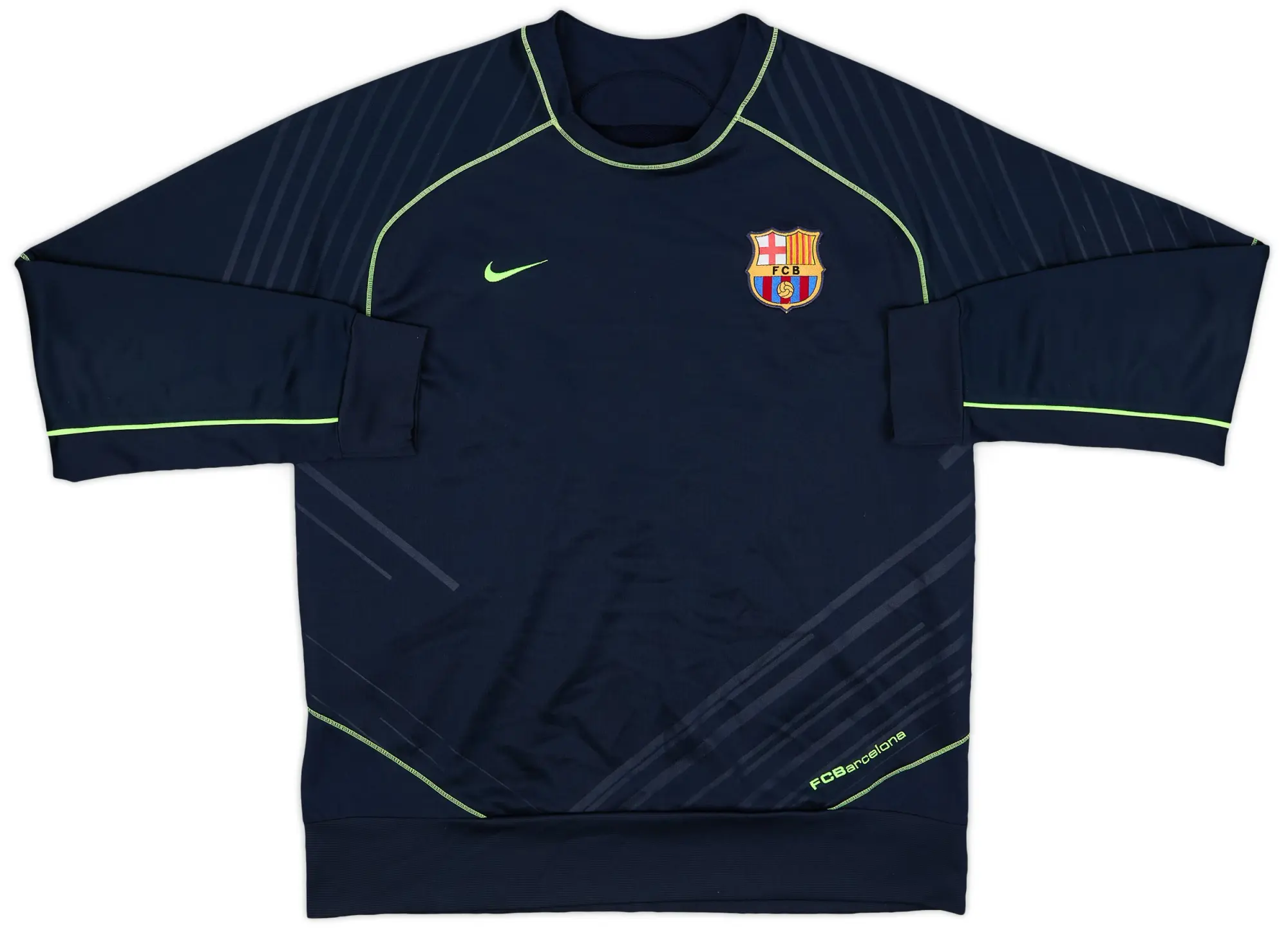 2007-08 Barcelona Nike Training Top - 9/10 - (L)