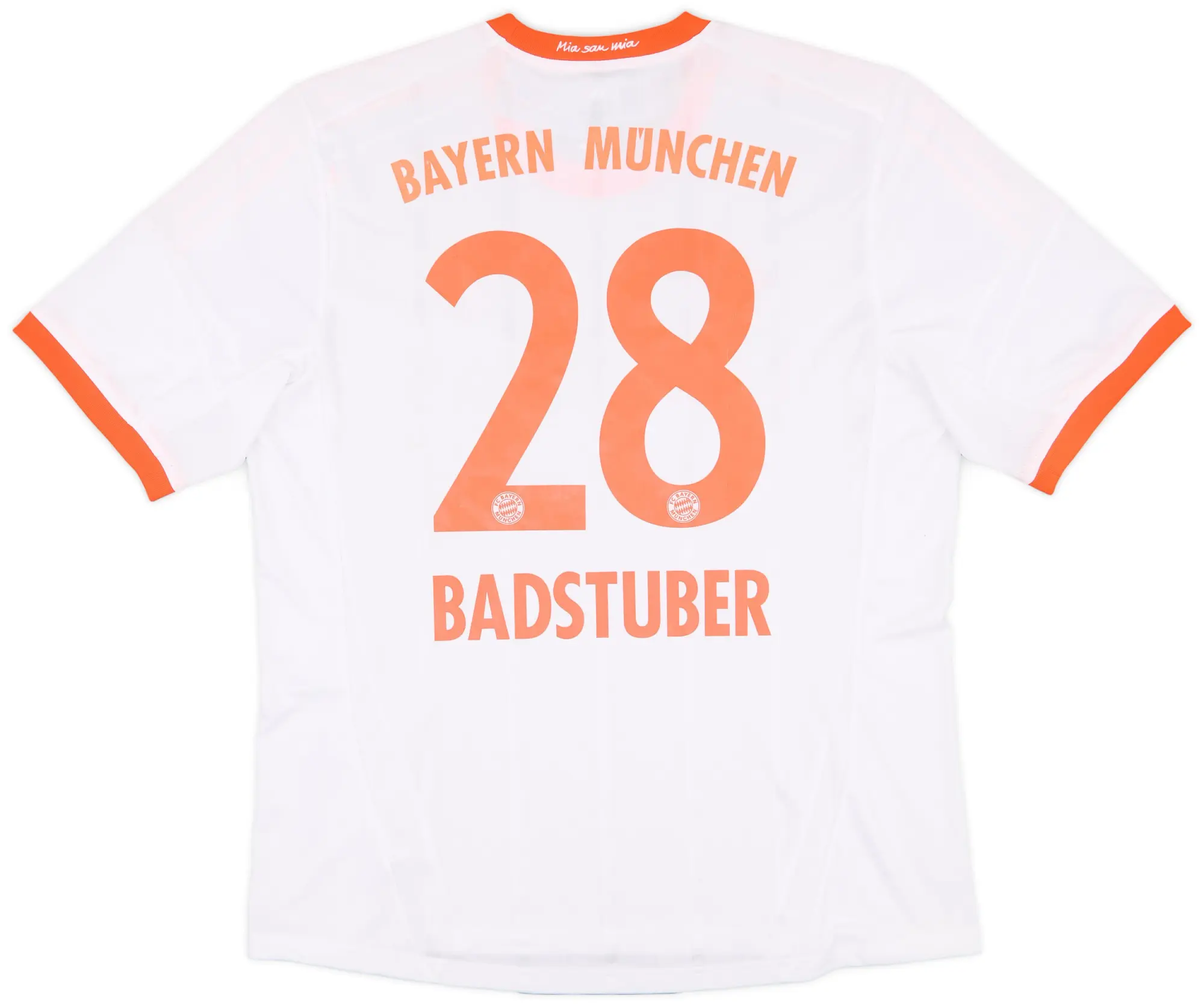 adidas 2012-13 Bayern Munich Away Shirt Badstuber #28 (XL)