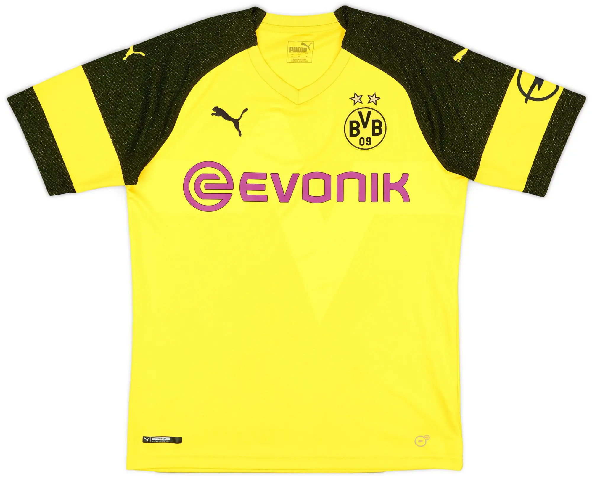 Puma 2018-19 Borussia Dortmund Home Shirt - 6/10 - (M)