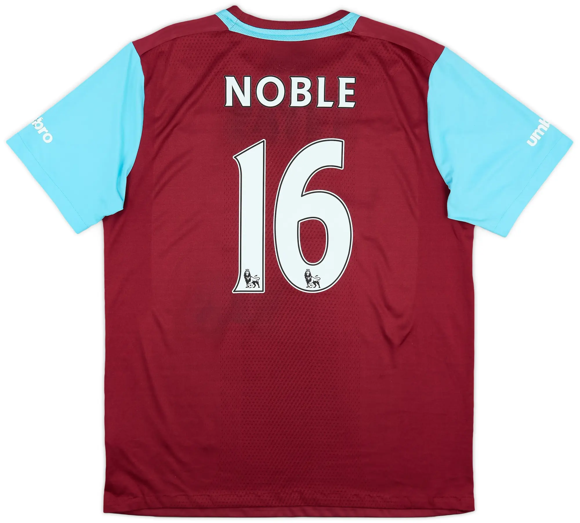 Umbro 2015-16 West Ham 'Boleyn' Home Shirt Noble #16 - 6/10 - (XL)