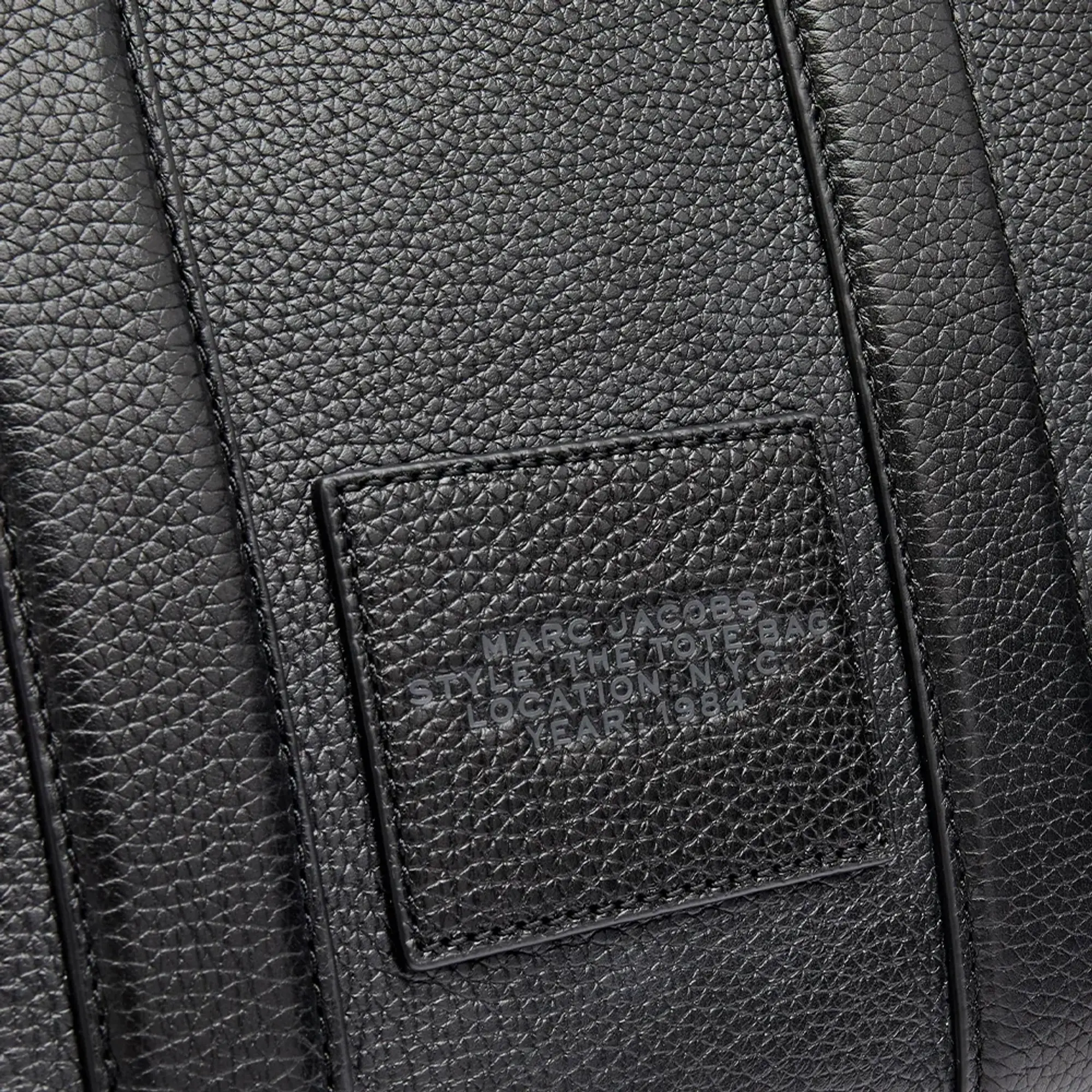 Marc Jacobs Women's The Leather Mini Tote Bag Black