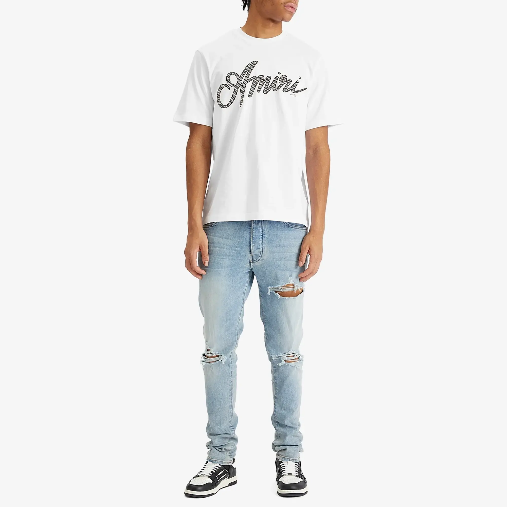 AMIRI Men's Script T-Shirt White
