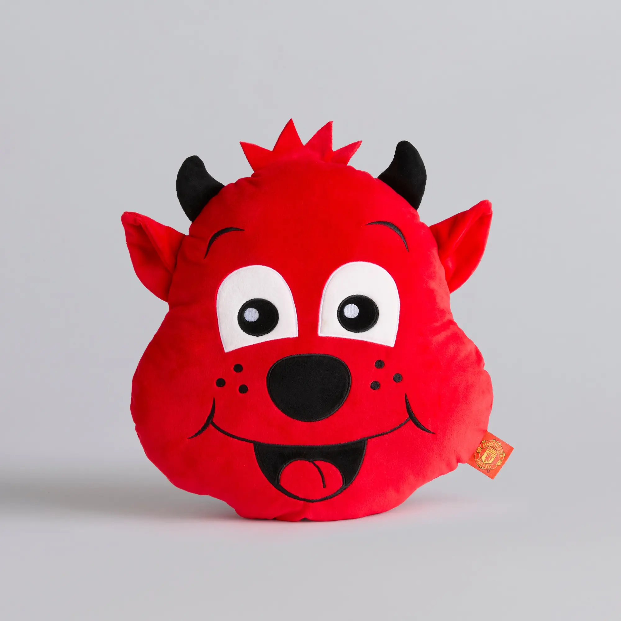 KEEL Manchester United Fred the Red Plush Cushion  Red